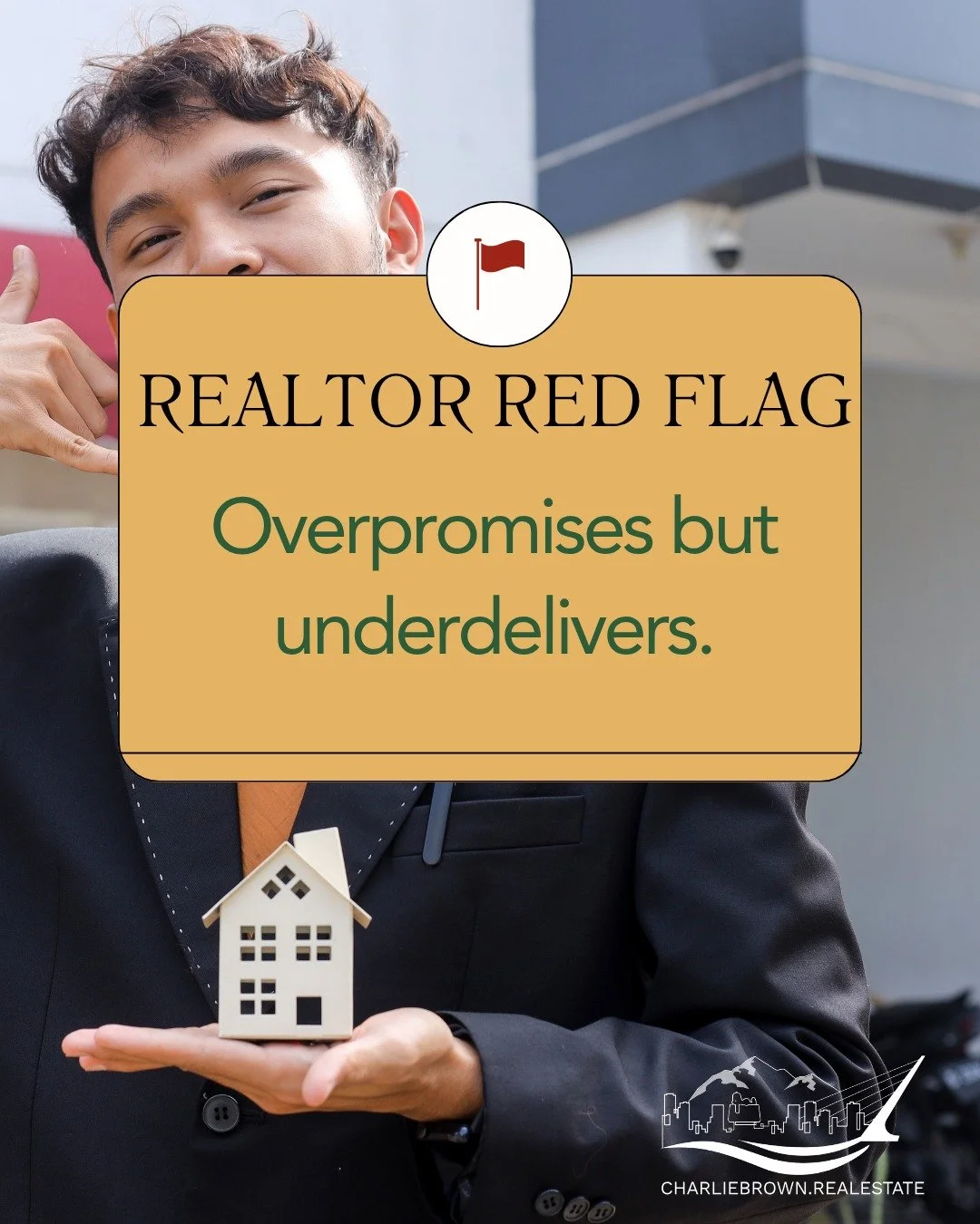 🚩 Realtor Red Flag Alert 🚩
A great real estate experience starts with trust, communication, and results. One major warning sign? A realtor who overpromises but underdelivers. Whether you&rsquo;re buying your first home, selling your property, or in