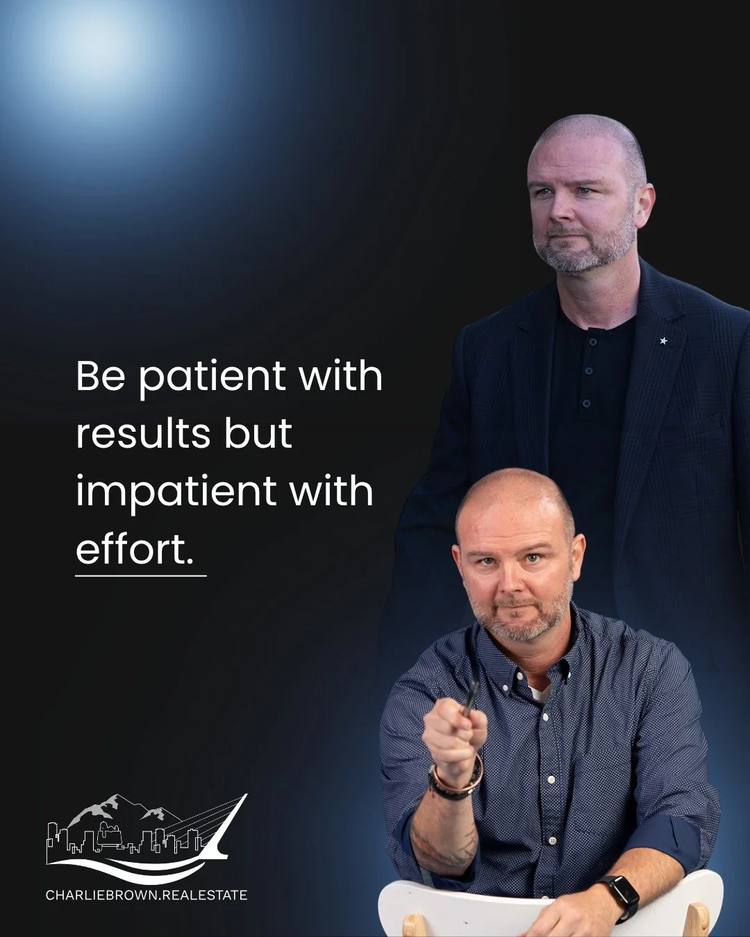 Success doesn&rsquo;t happen overnight. 💡

Be patient with the results, but stay impatient with your effort. Consistent action creates extraordinary outcomes. In real estate&mdash;and in life&mdash;the people who win are the ones who keep showing up