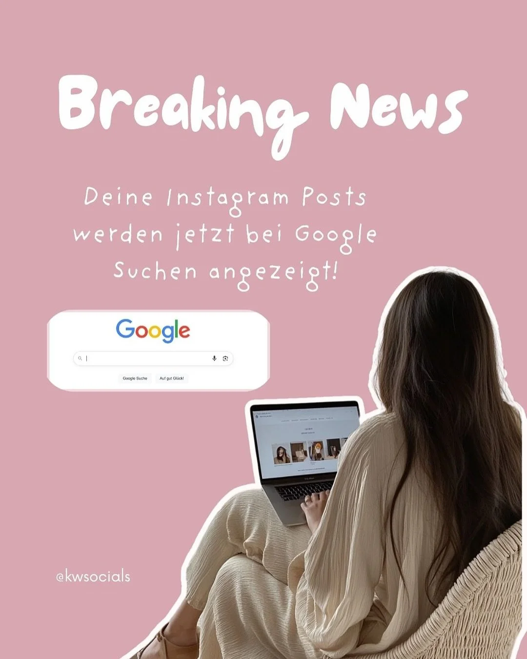 💥 Instagram + Google = Mehr Sichtbarkeit f&uuml;r dein Business!
 Deine &ouml;ffentlichen Instagram-Posts k&ouml;nnen jetzt auch in der Google-Suche auftauchen. 🔍
 Das ist besonders f&uuml;r lokale Unternehmen, Dienstleister und Selbstst&auml;ndige