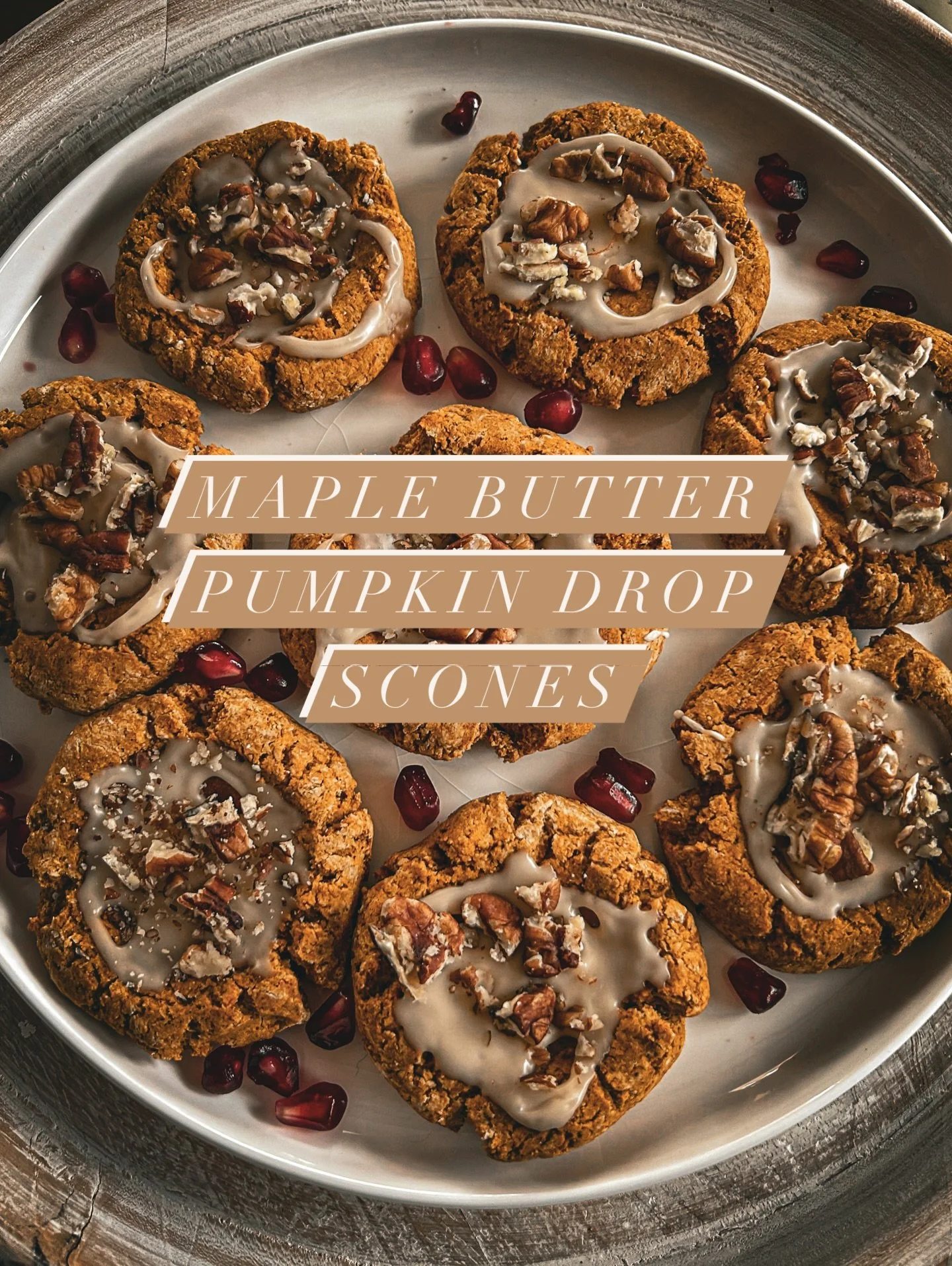 Maple Butter Pumpkin Drop Scones 

Refined sugar free and perfect for a holiday sweet treat! Recipe is linked on my website in my bio! 

#pumpkin #guthealing #hormonebalance #refinedsugarfreerecipes #sweettreat