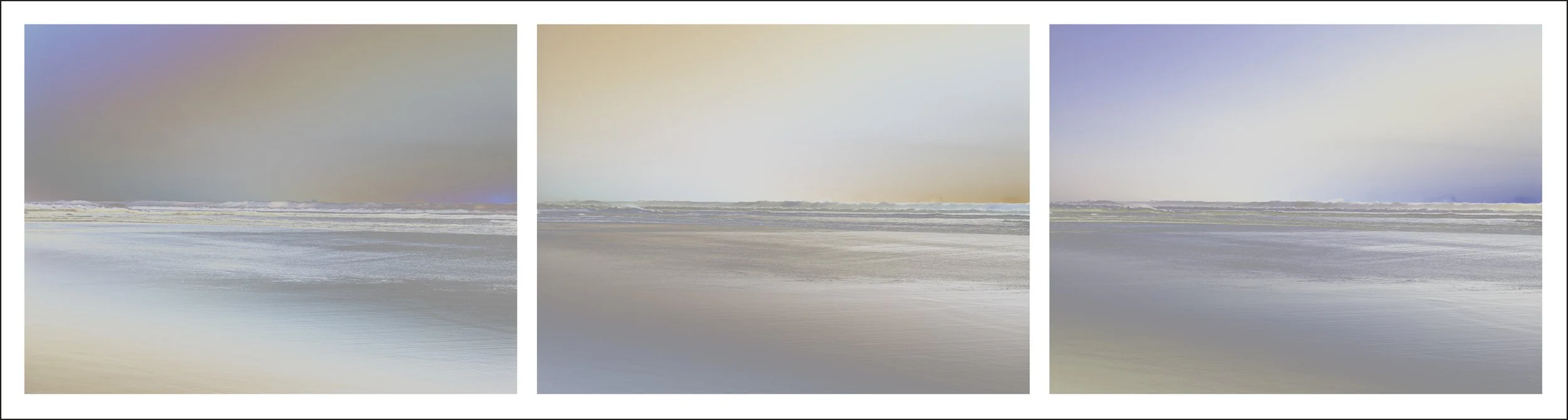 Shorebreak Triptych #2, Richard Misrach