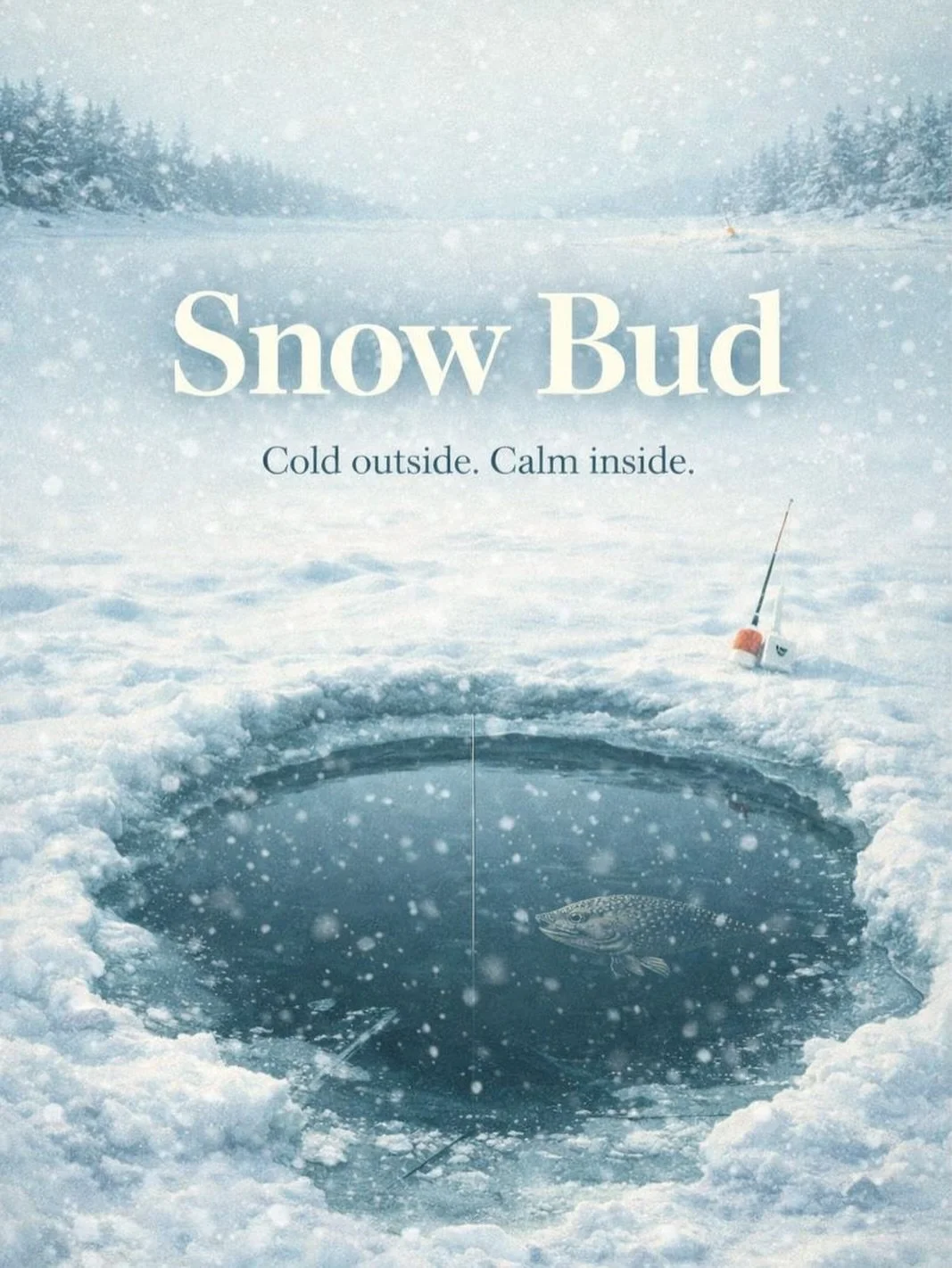 It may be cold outside, but with Snowbud, it&rsquo;s calm inside. 

Get those poles out and drop em in the #aglc pond to get this balanced strain on your shelves 🎣

Now rotating in Alberta Grown Hybrid 14G bags.
#cannafam #berta #plaidtrout