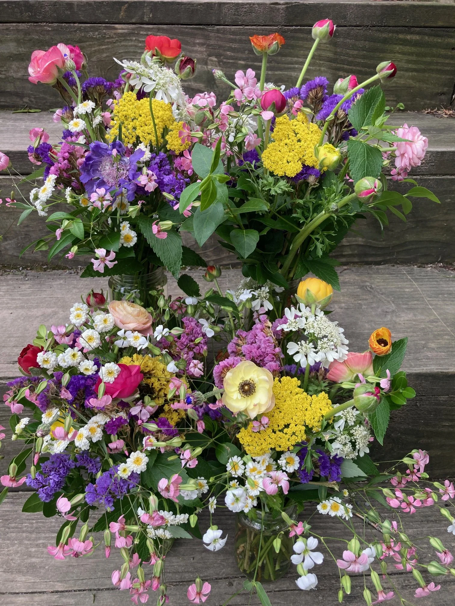 4 jar arrangements