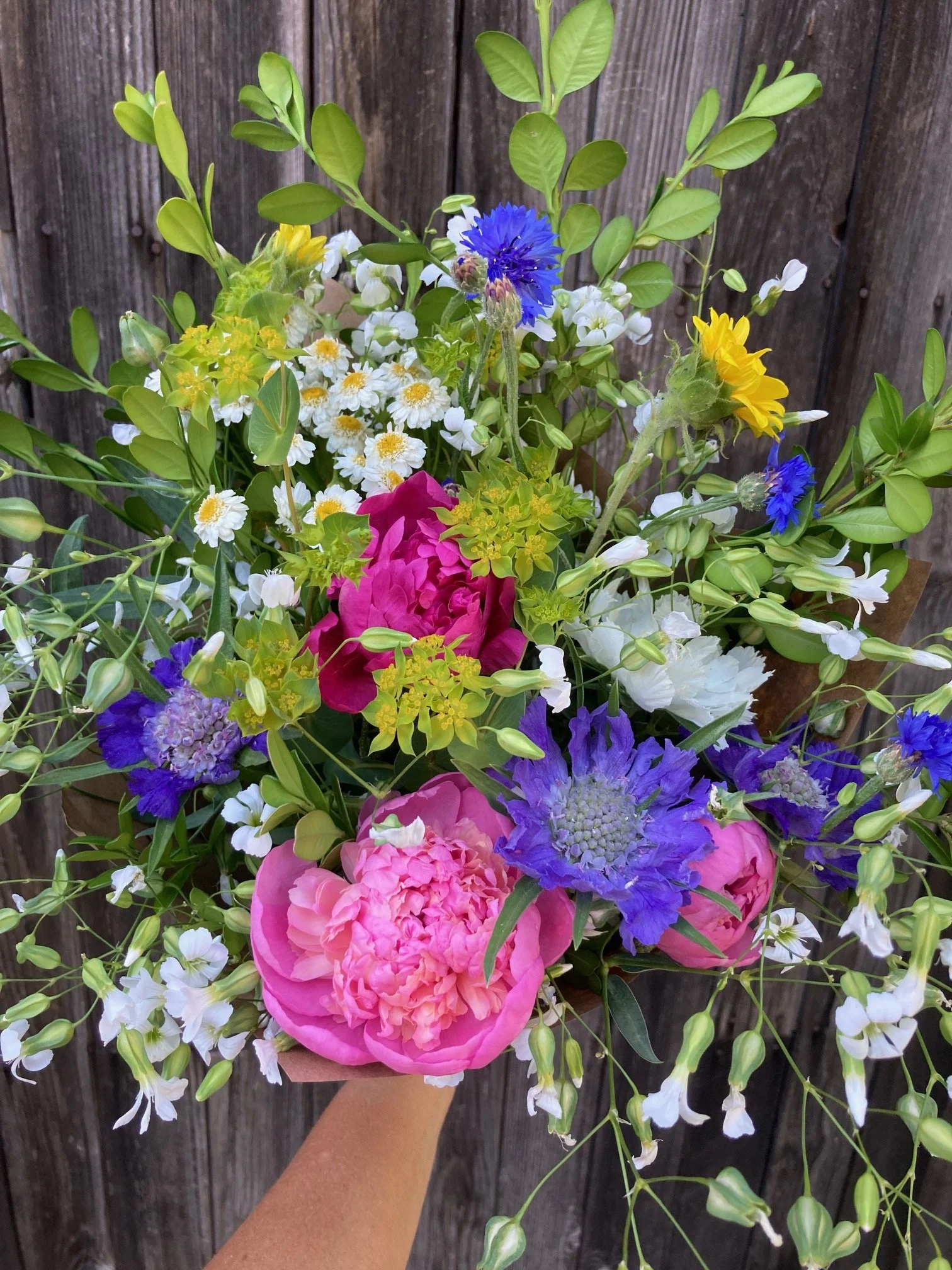 One of the last peony bouquets of 2026