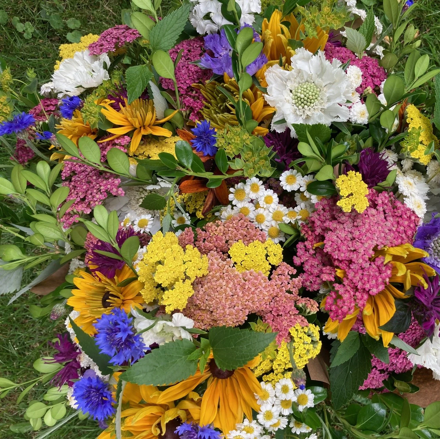 Gorgeous Rudbeckia Bouquets at Hopewell Market