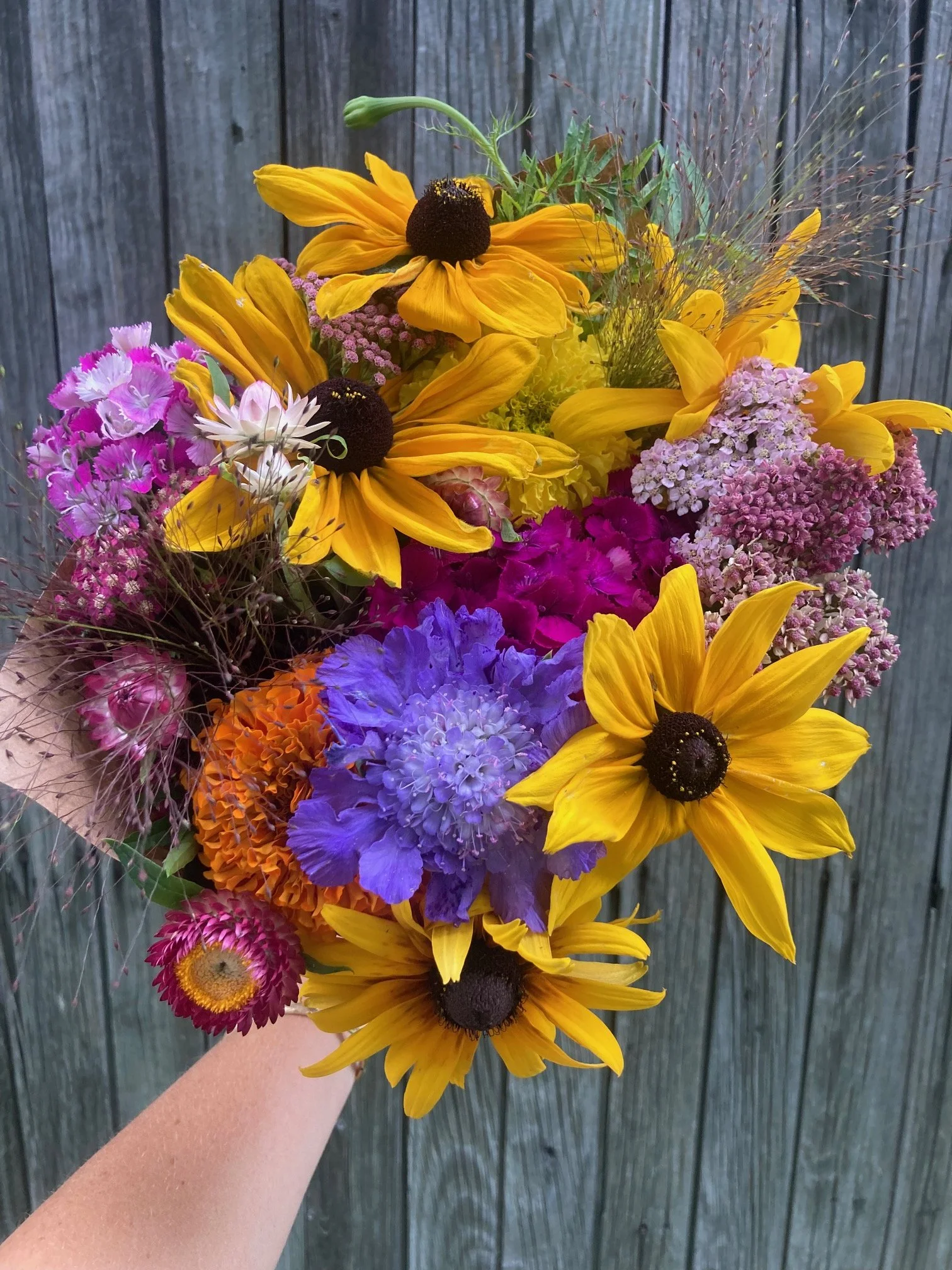 bouquet from 7/25