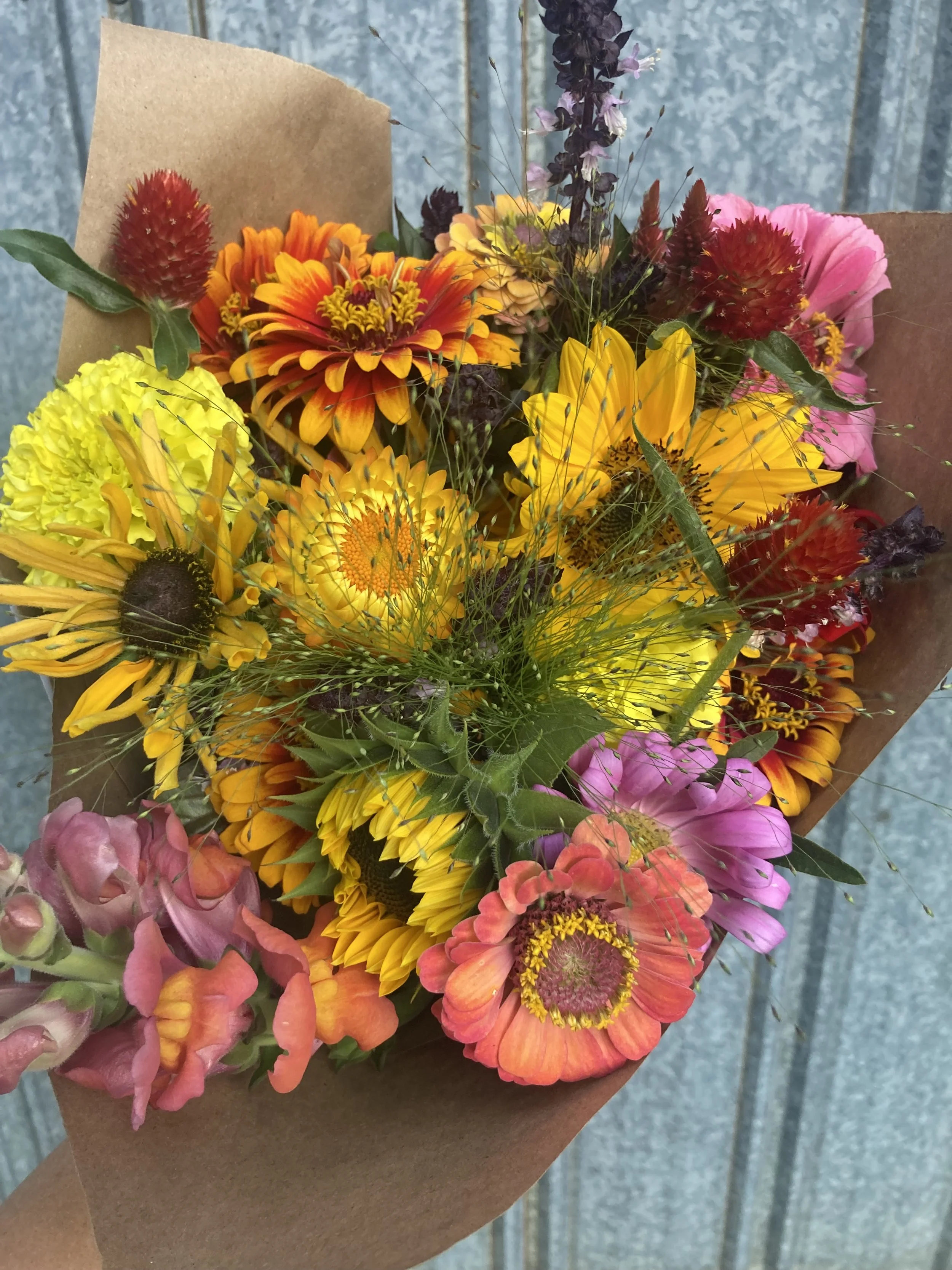 colorful mixed bouquet