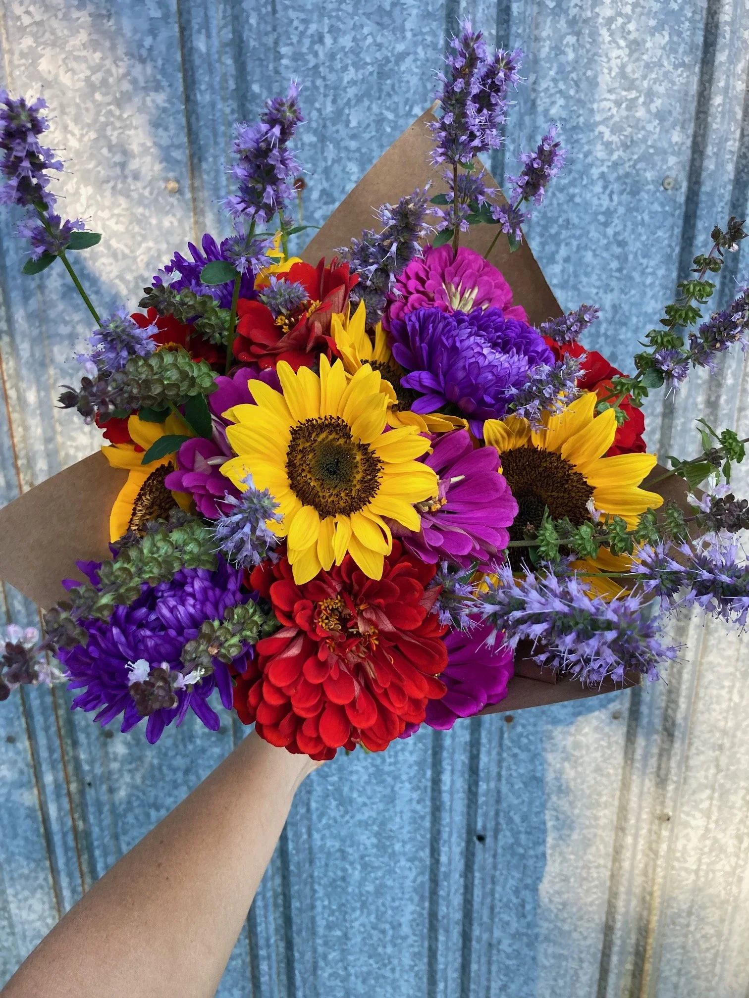 jewel tone bouquet