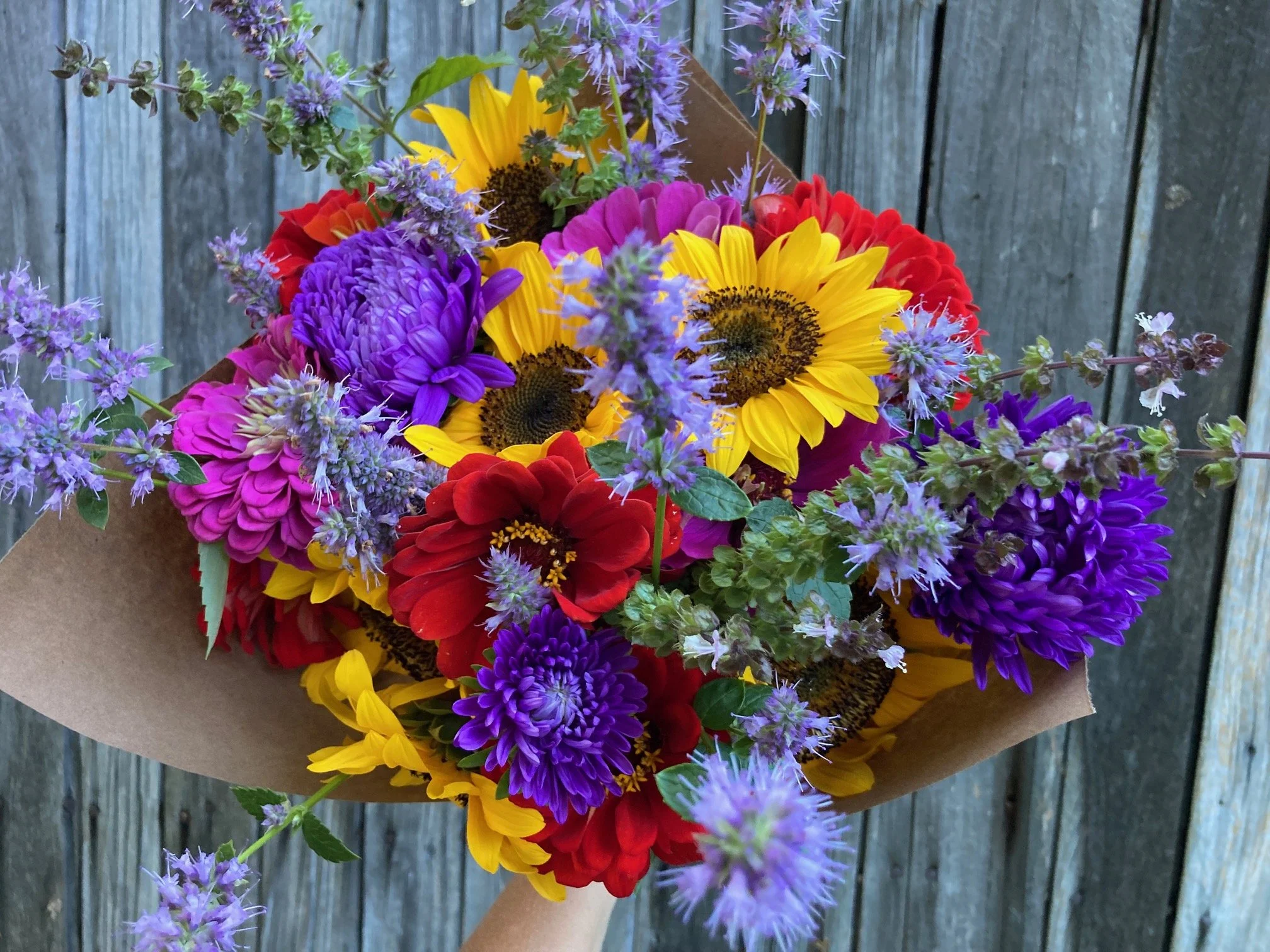 jewel tone bouquet 