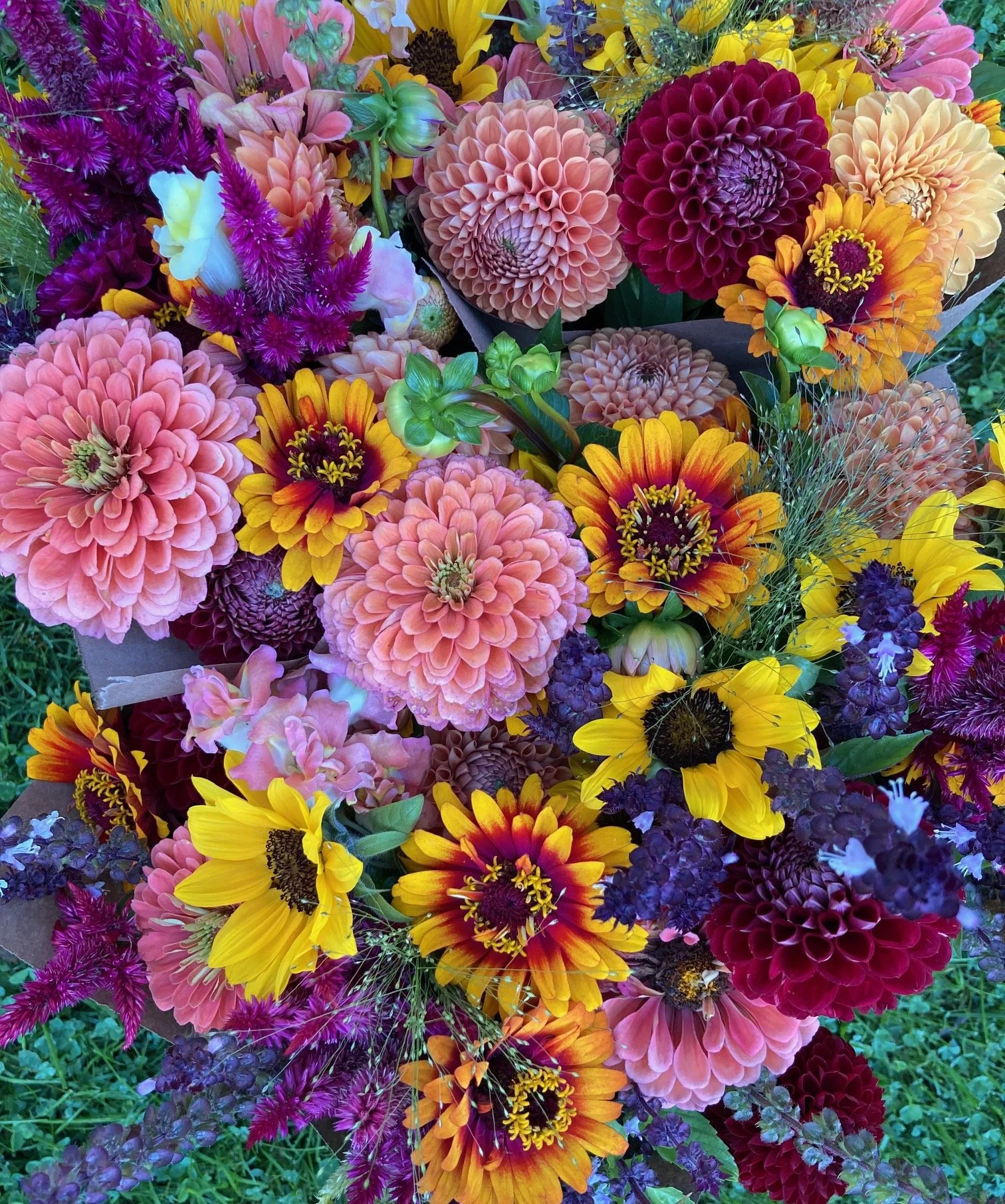 Gorgeous Bouquets at Lafayette Restaurant