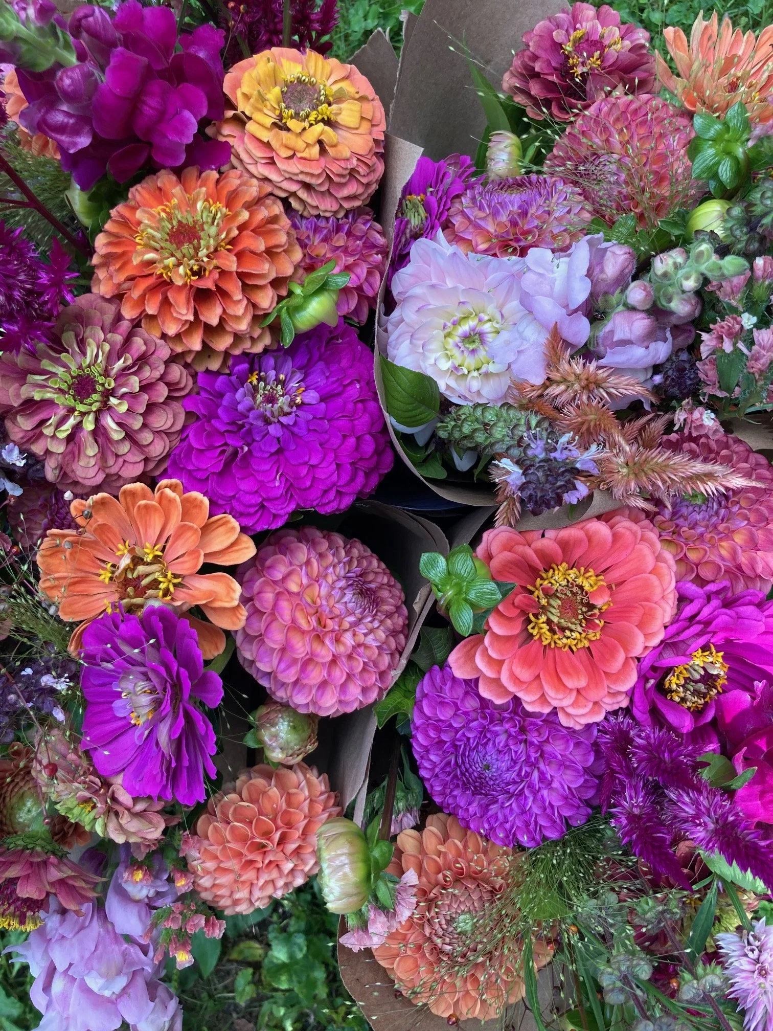 Beautiful Bouquets at Lafayette Restaurant