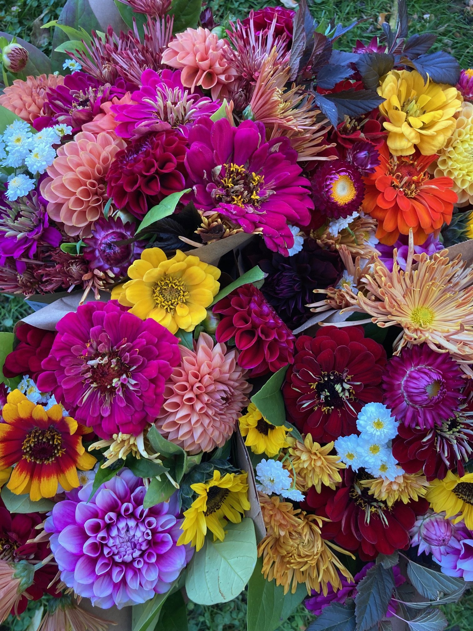 bouquets at Lafayette Restaurant