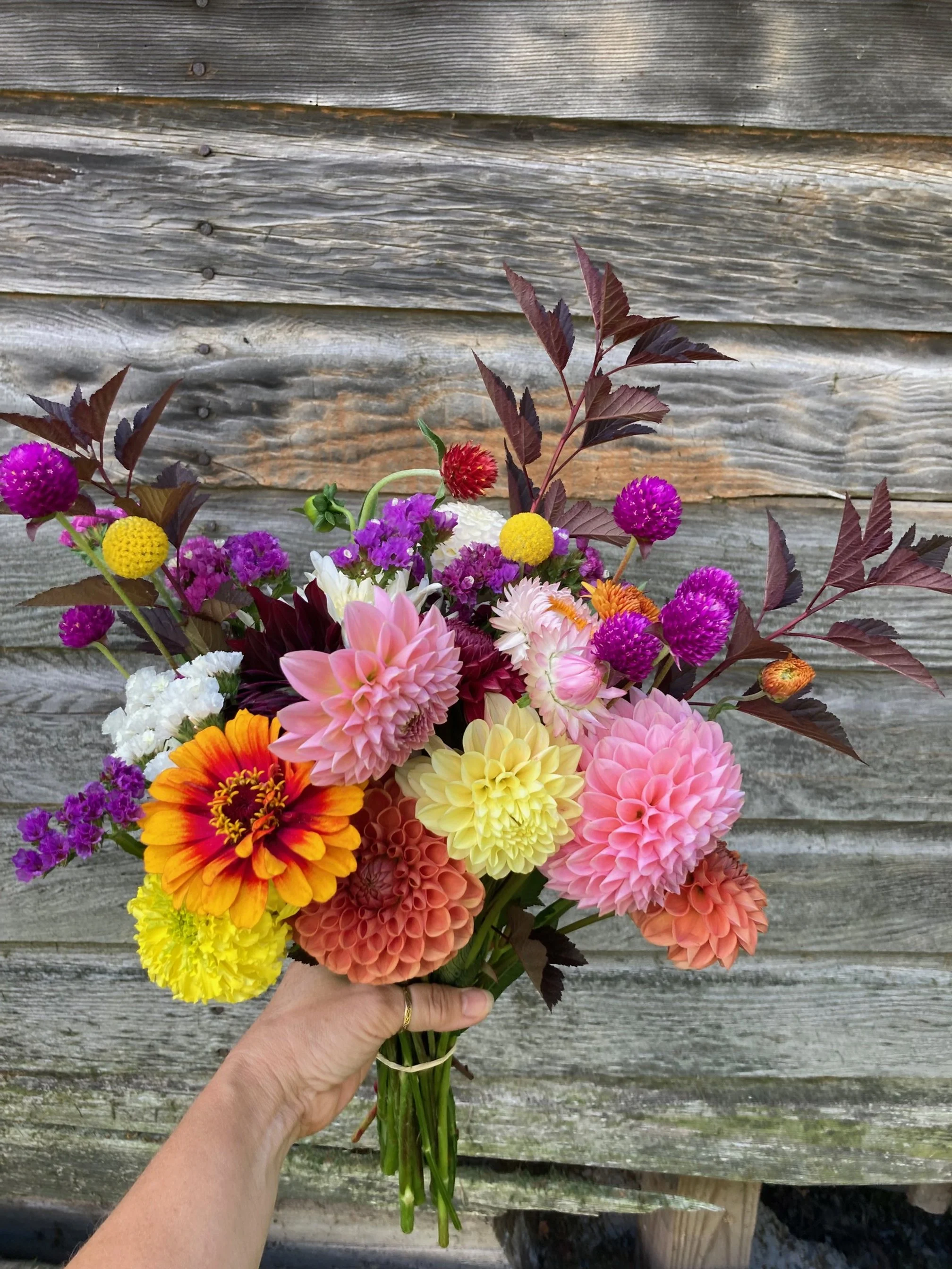 9/24 - bouquet at Beacon Farm Market