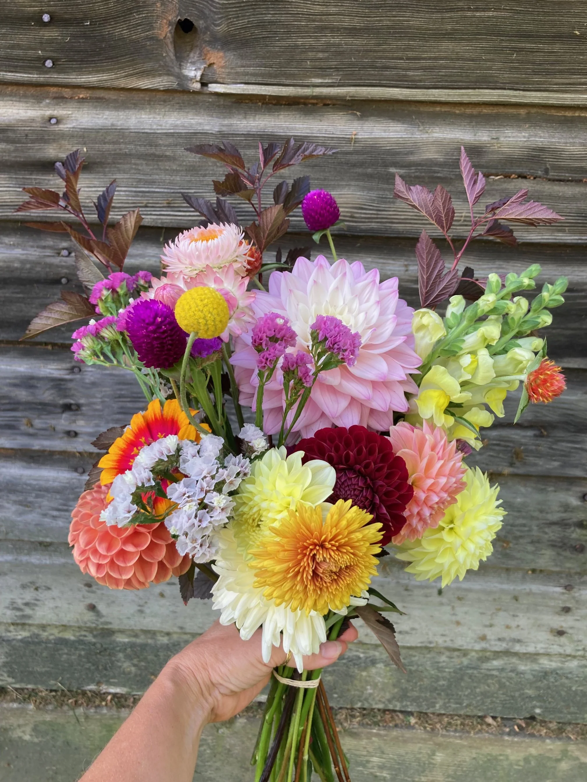 9/24 - bouquet at Beacon Farm Market