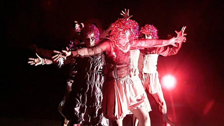 REDUCED TO GLITTER, LEFT TO FESTER 

some clips from a dance film we made in 2021 looking at the intersection between glitter and grime within the camp sensibility.