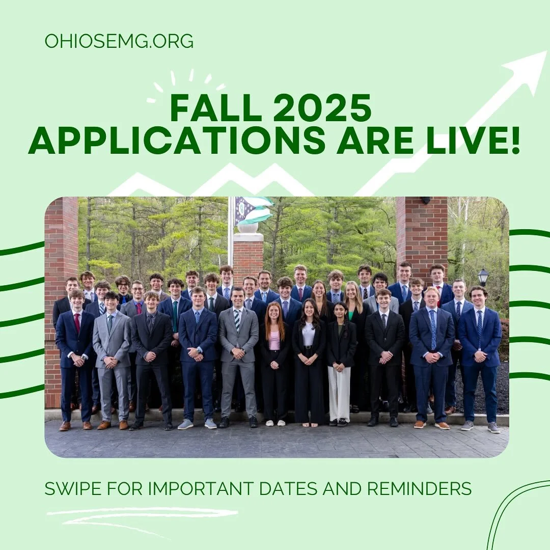 Applications are LIVE!🌟 Ohio University&rsquo;s Student Equity Management Group is now accepting applicants to join our team of analysts. Don&rsquo;t miss your chance to gain real-world investing experience with us. Apply now! (Link in bio)

Due: Se