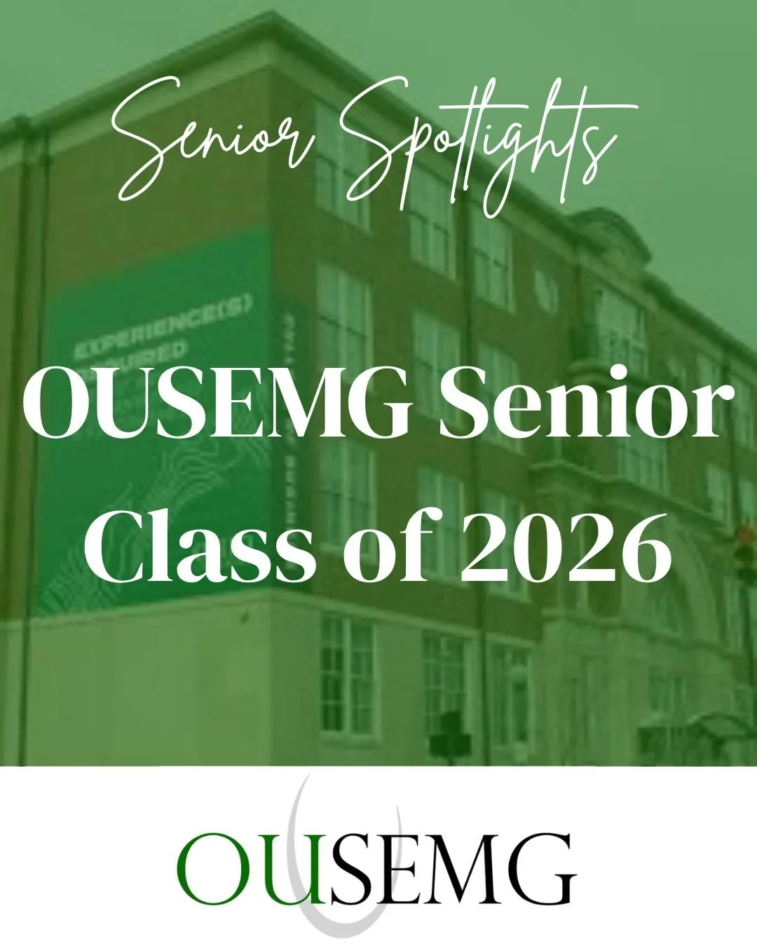 With just three weeks left in the Spring semester, we want to take a moment to celebrate our seniors. We are so grateful for the dedication, leadership, and impact each of you has made during your time in the group. While we will miss you all, we are