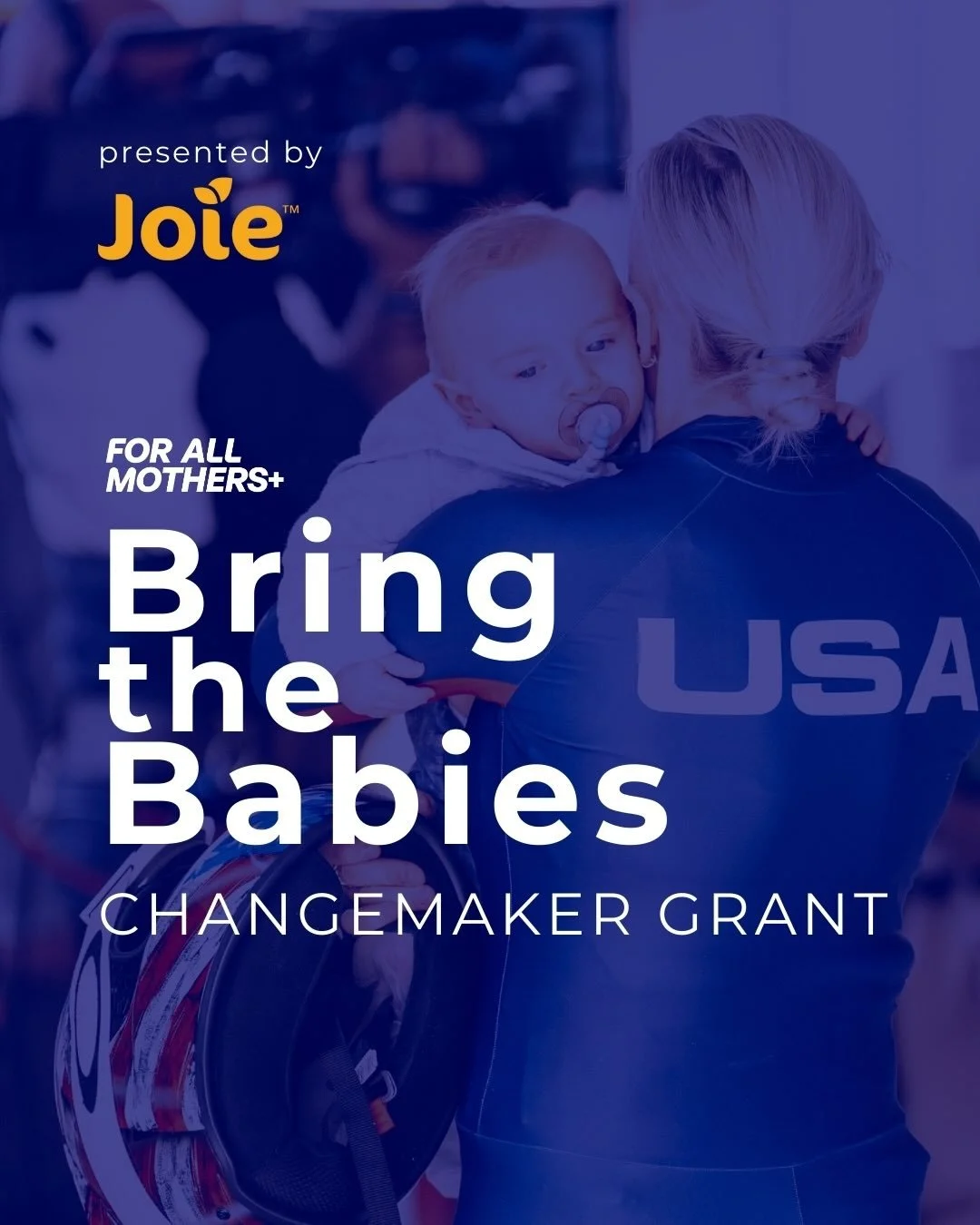 Moms shouldn&rsquo;t have to face the consequences of the Motherhood Penalty, including the moms competing for Team USA on the world&rsquo;s biggest stage. 💛 

To level the playing field, we&rsquo;re proud to announce the 2026 Bring the Babies Chang