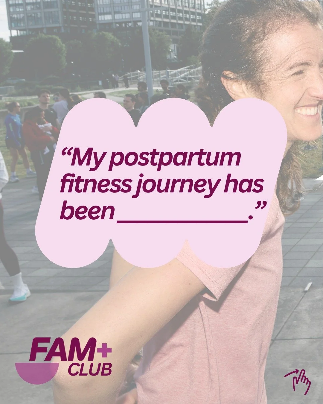 Fill in the blank. 💬
Raw. Complicated. Healing. Powerful. Lonely. Hopeful. All of it belongs.

Swipe to see how FAM+ Club members are showing up for each other&mdash;and add your own words in the caption, or join the FAM+ Club today to share there f