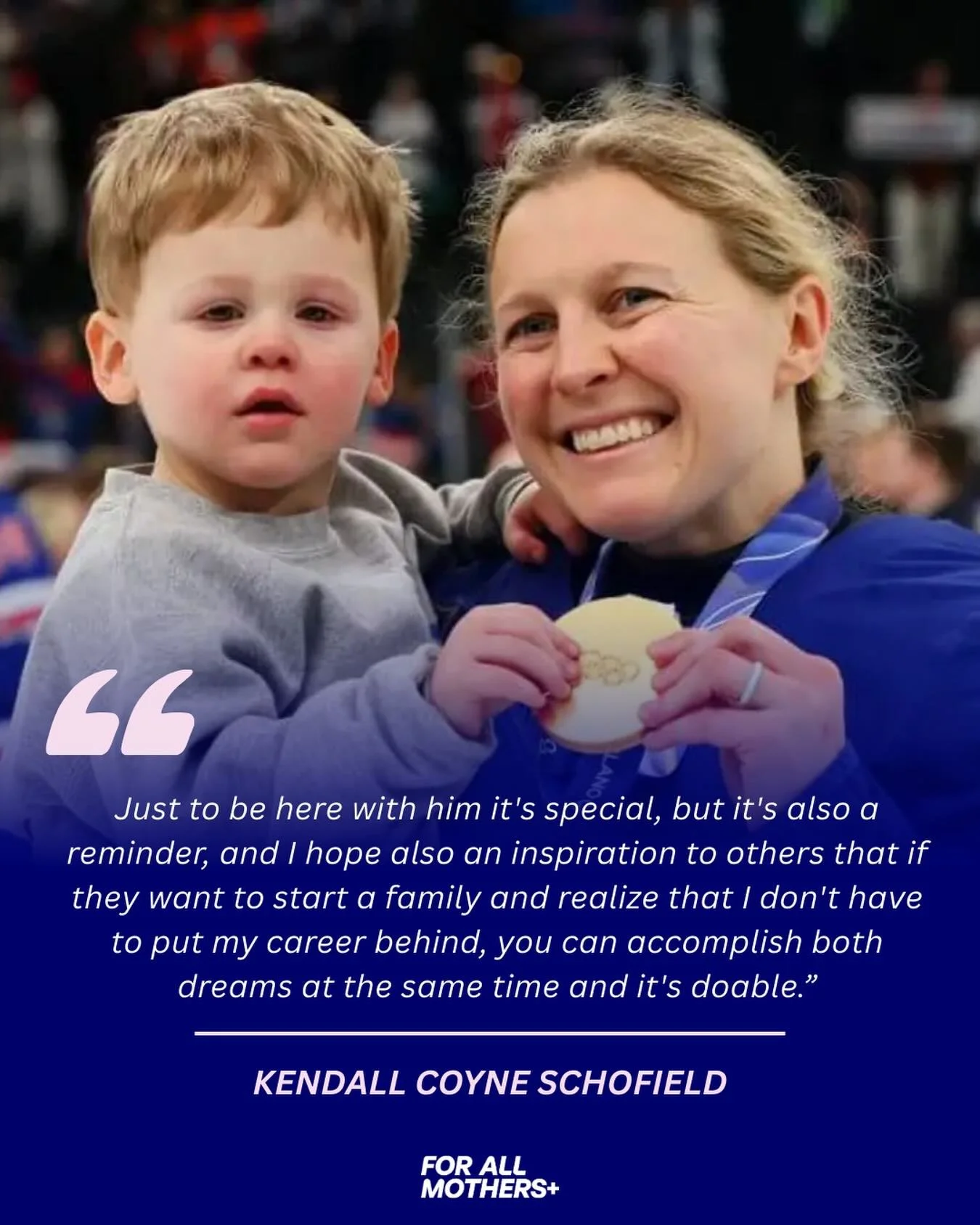 It&rsquo;s about who is there in the stands as much as on the biggest stage, or in this case - the ice 🏒 

And as it turns out - babies make the cutest spectators 💜

#bringthebabies