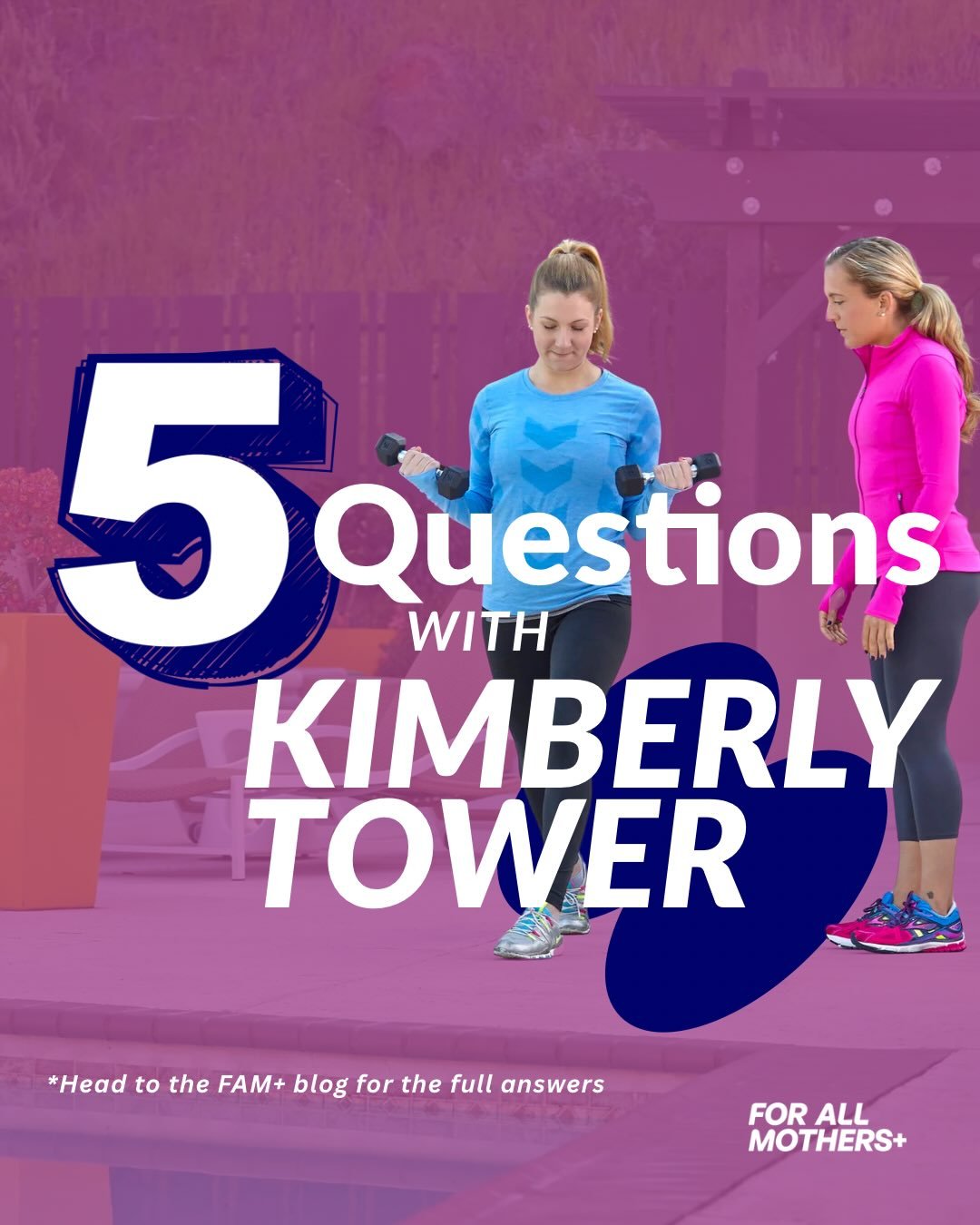 We&rsquo;re so excited to share a conversation with Kimberly Tower &mdash; personal trainer, co-owner of Tower Personal Training, and mom of three &mdash; who is doing incredible work supporting women through their pre- and postnatal fitness journeys