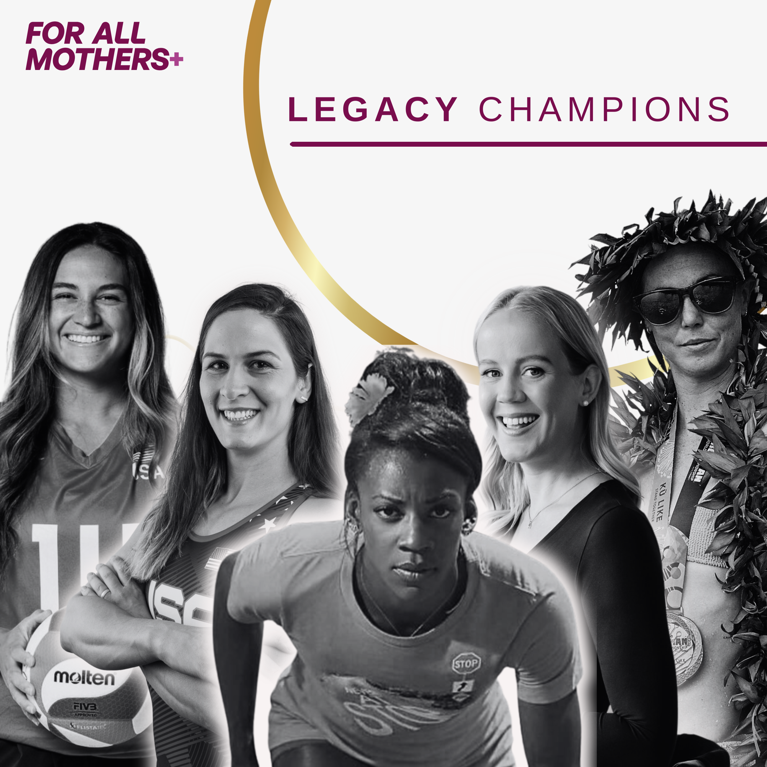 For All Mothers+ Announces Legacy Champions Coalition of Elite Women Athletes to Institutionalize and Advance Maternal Leadership in Sport