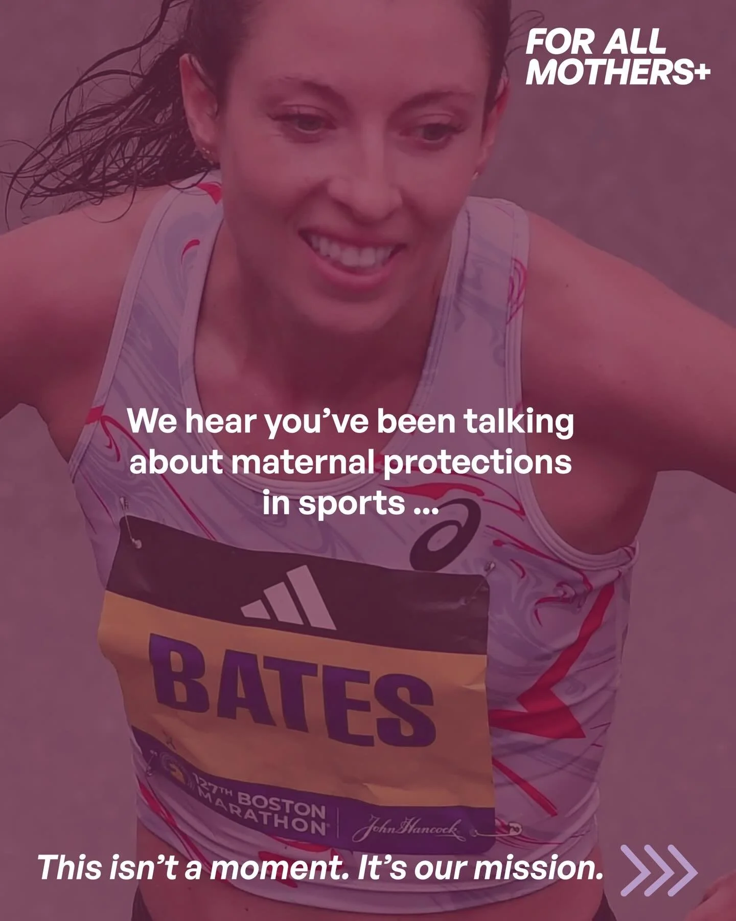 Maternal equity in sport is finally getting the attention it deserves.

We&rsquo;ve been doing this work for years.
Now it&rsquo;s time to turn attention into action.
Tag a brand that&rsquo;s showing up for mothers (for real)&mdash;and a mother in sp