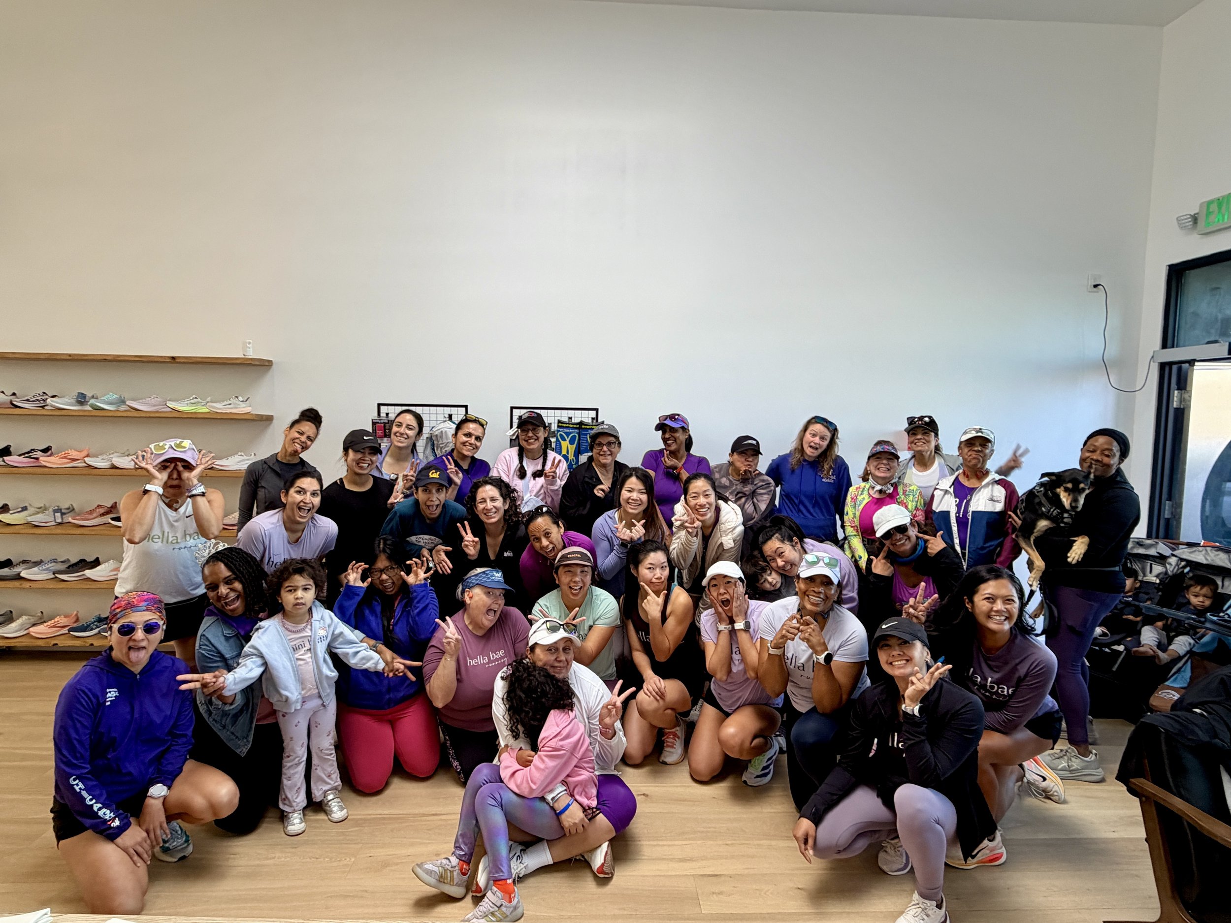 MomForward Mother's Day Run at Kindred Running with Hella Bae Running