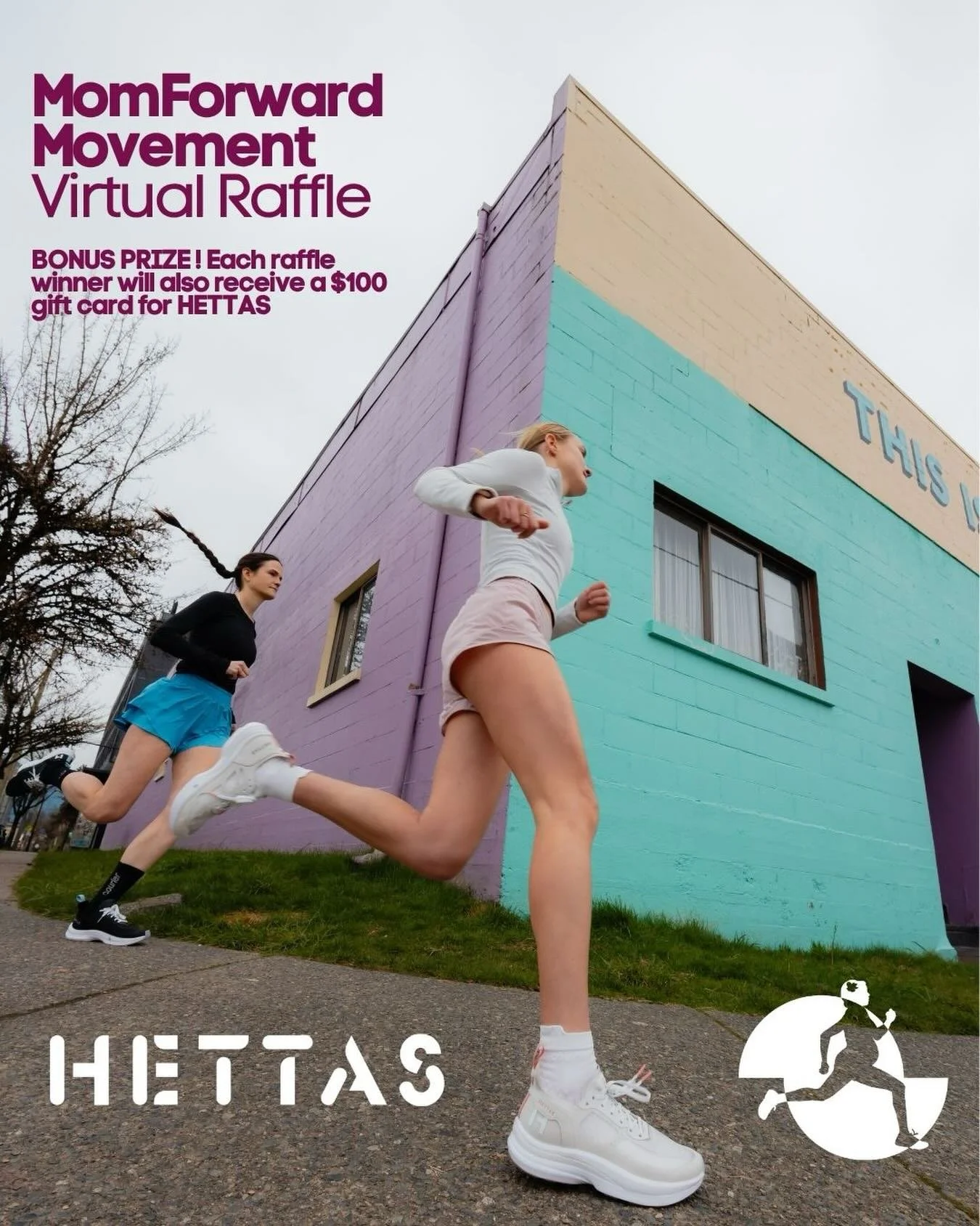 💥 BONUS 💥 

We are SO excited to announce that every MomForward Movement virtual raffle prize winner will also receive a gift card for @wear_hettas 👟✨

Head to the link in our bio to purchase raffle tickets and to join the movement. 

Empower moth