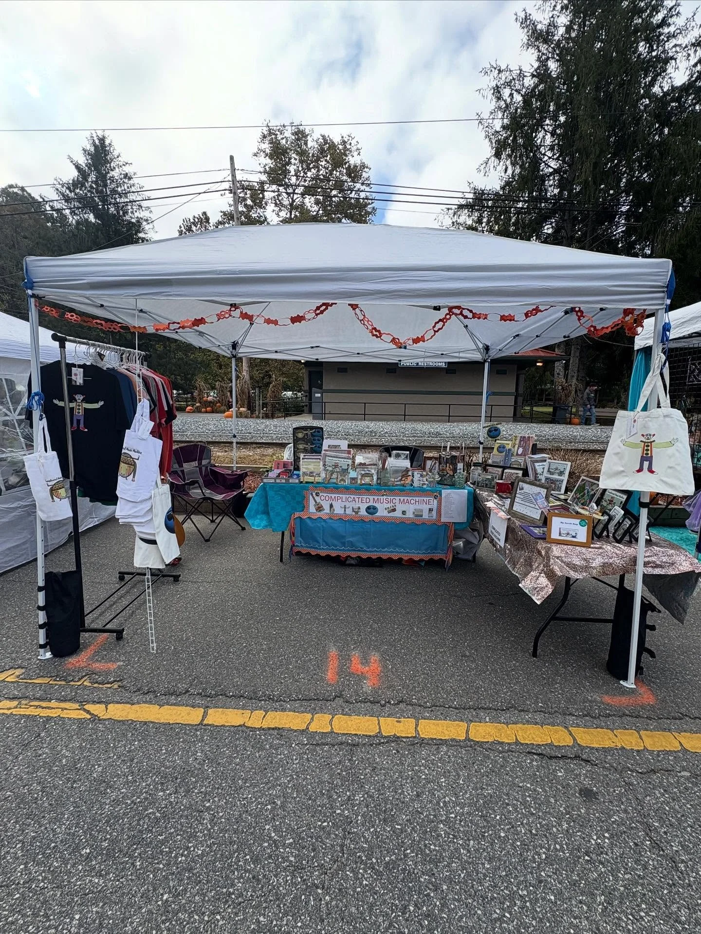 Hello everyone, Jacob from Complicated Music Machine here!

Apologies for the late notice, but we are exited to once again be here in Dillsboro, NC today for ColorFest, a wonderful event being held from 10:00-4:00 P.M.

Make sure to check out our boo