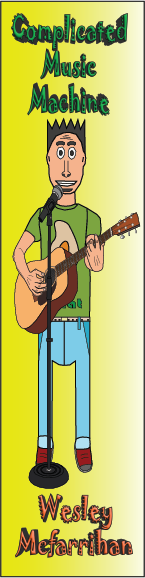 "Wesley McFarrihan" Character Bookmark
