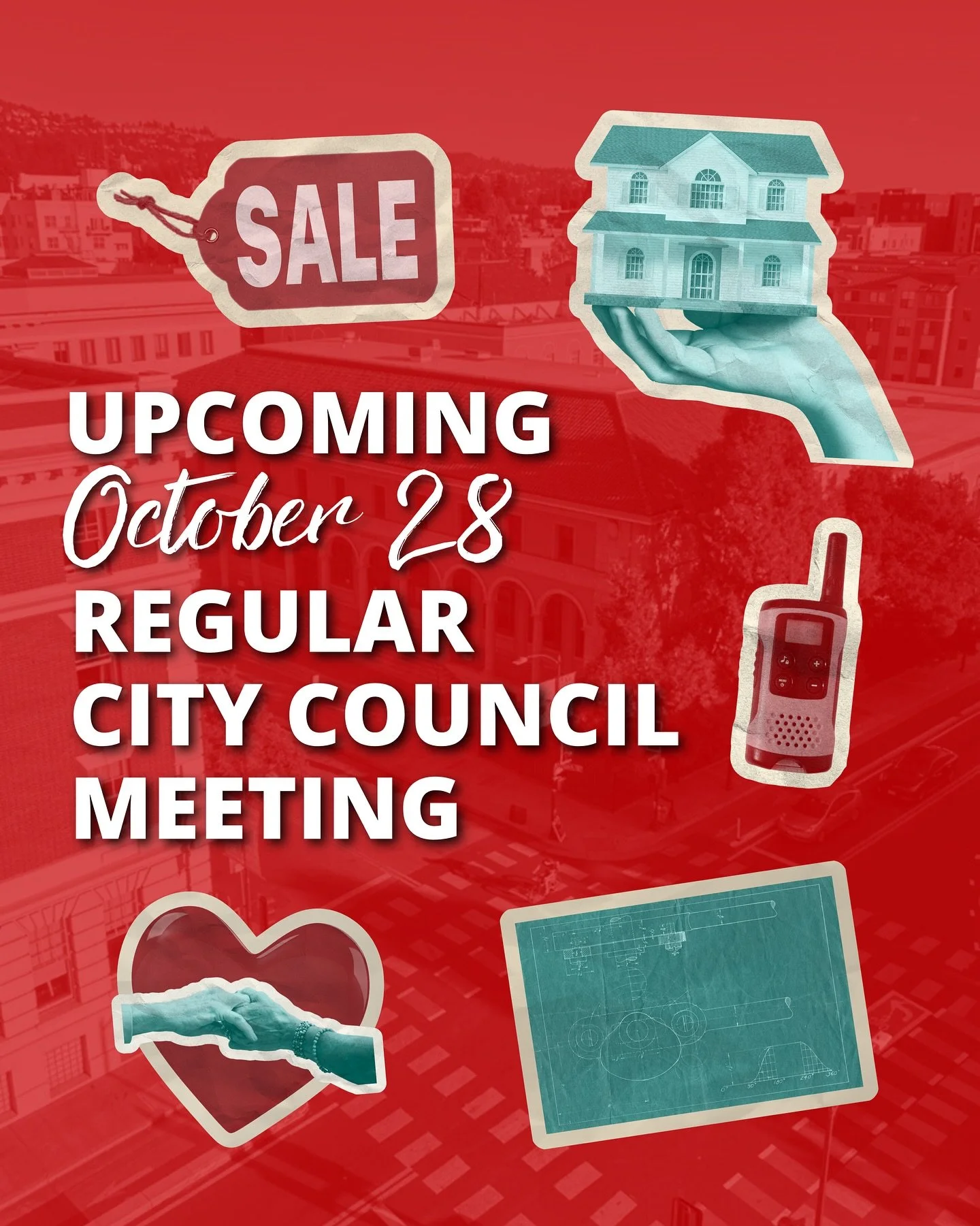 Join tonight&rsquo;s City Council meeting tonight at 6PM! Find the zoom link in our bio &amp; DM us if you have any questions about the items 💌