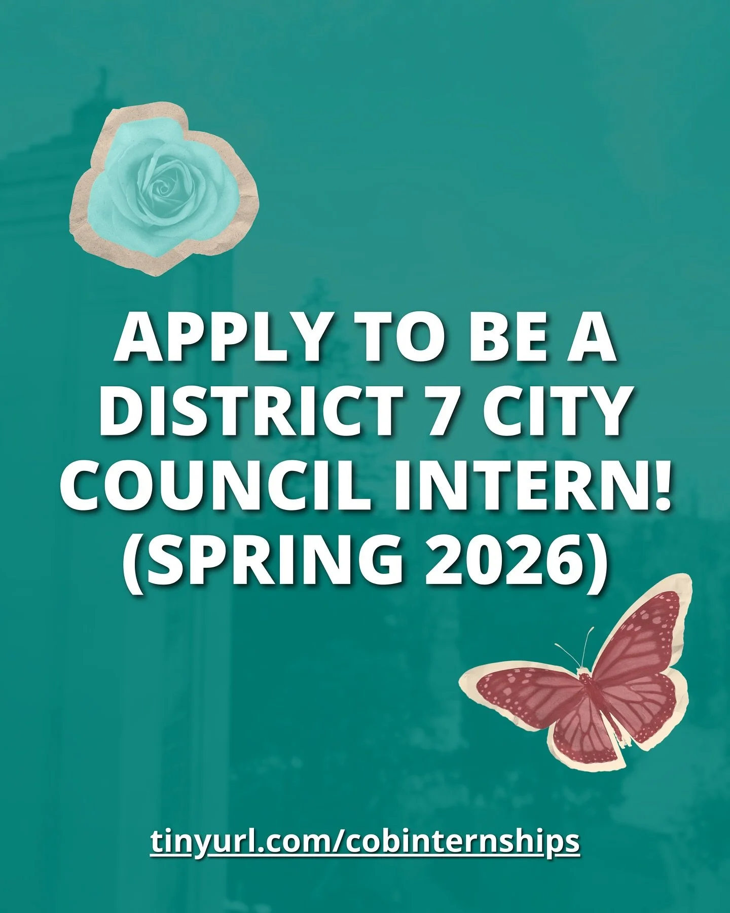 Apply to intern in our District 7 Office! Applications are open now and due by January 5th at 5:00 PM. We are looking for interns who are passionate about social justice, have connections to our local Berkeley community, and want to make a concrete d