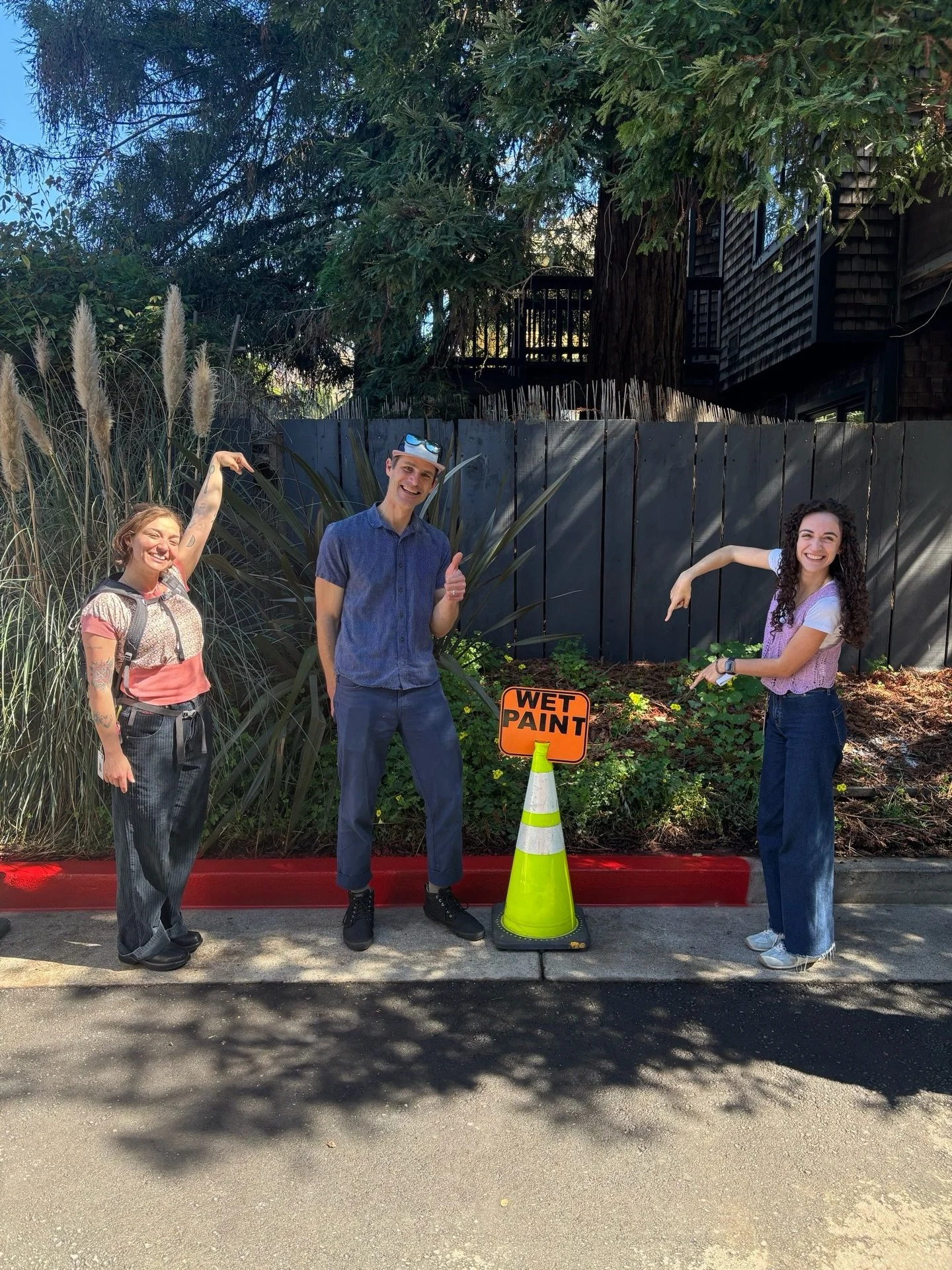 The City of Berkeley has completed painting red curbs at 1,680 intersections in Berkeley, making walking, cycling, rolling and driving safer for everyone! The completion of this work makes Berkeley one of the first cities of its size in California to