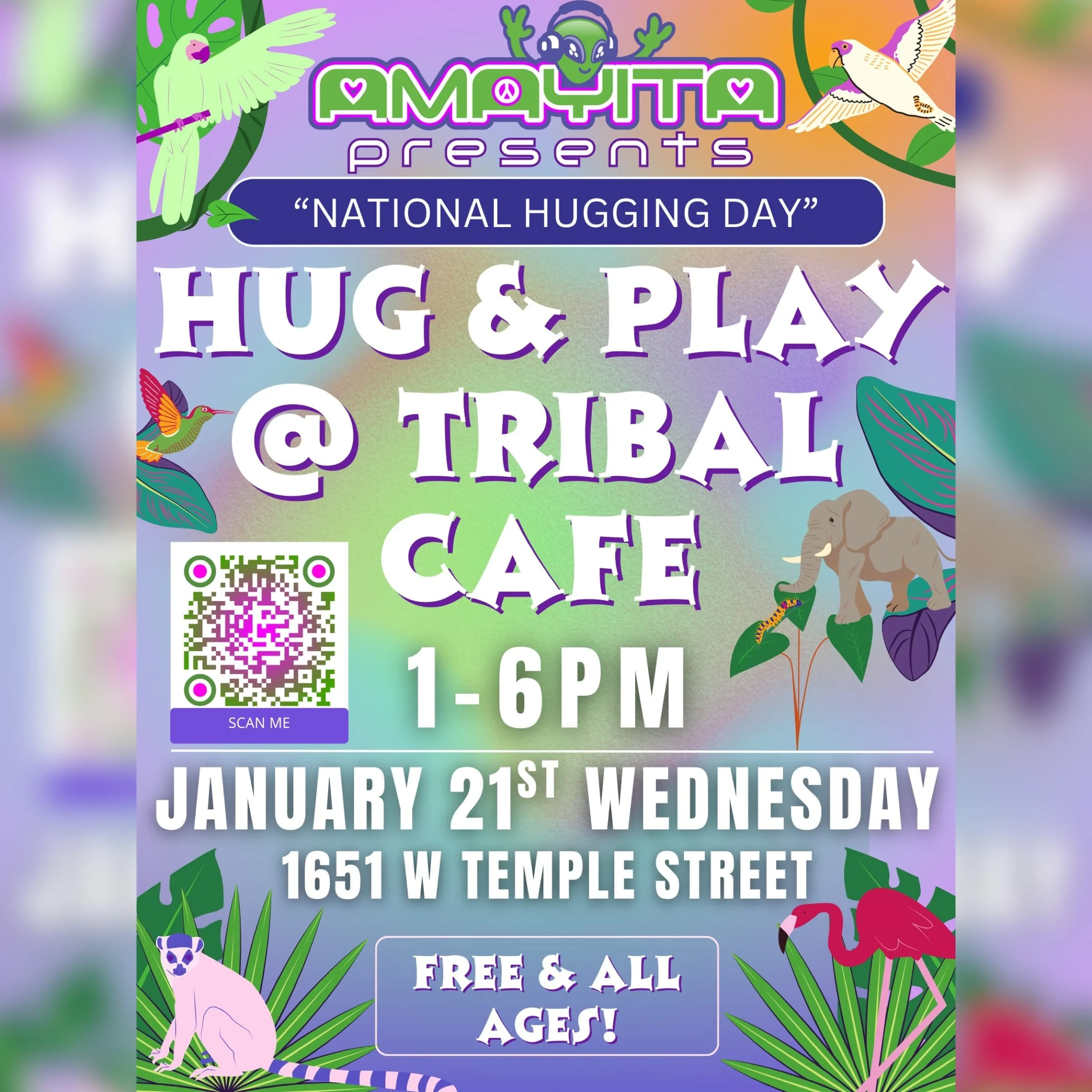 Hug & Play @ Tribal Cafe