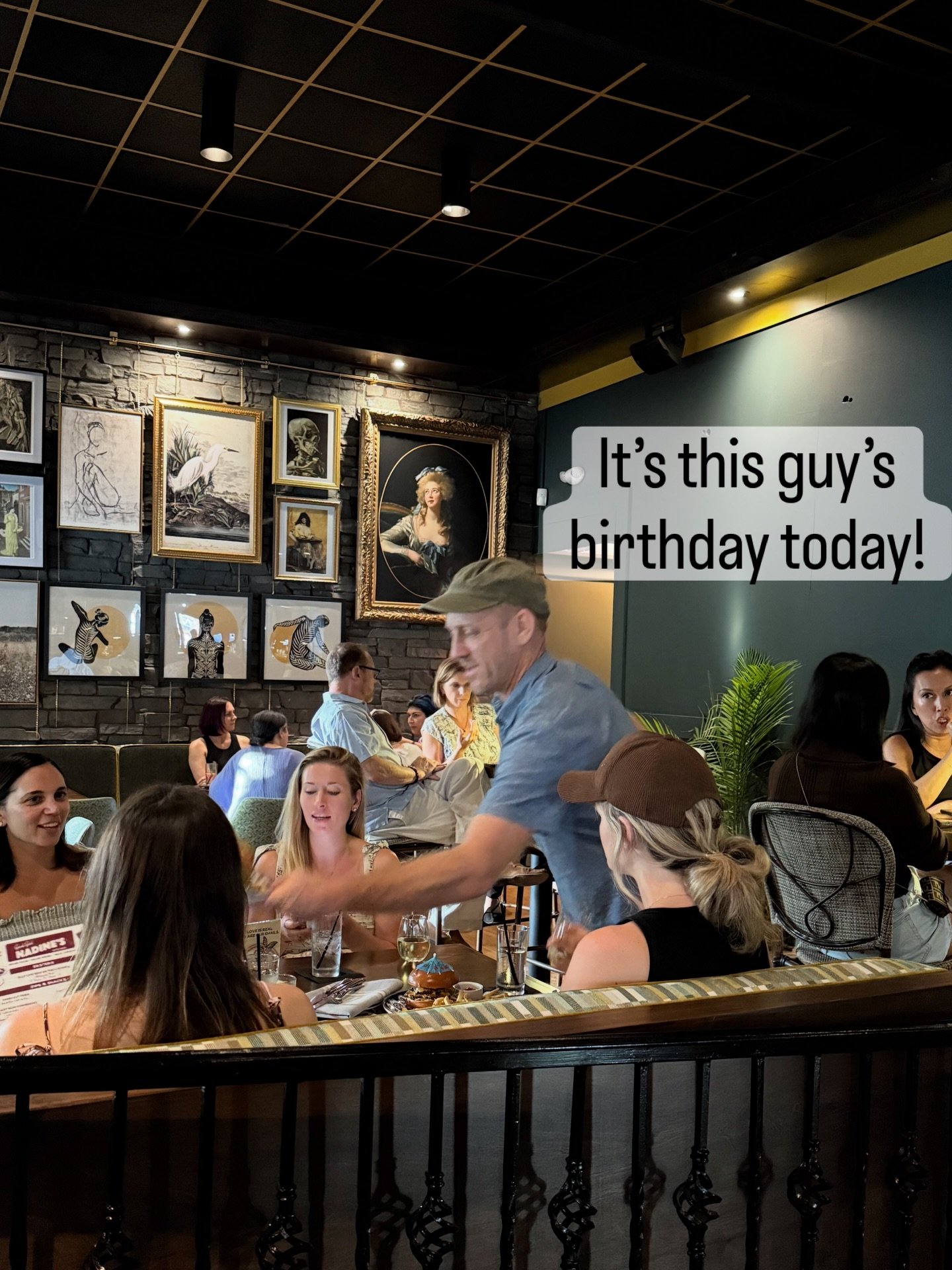 It&rsquo;s Billy&rsquo;s birthday today and guess where he&rsquo;ll be?!?! (If you guessed @verdegreens by day and @goodgodnadines by night you are correct!!) Come on in to wish him well for his next trip around the sun. ☀️