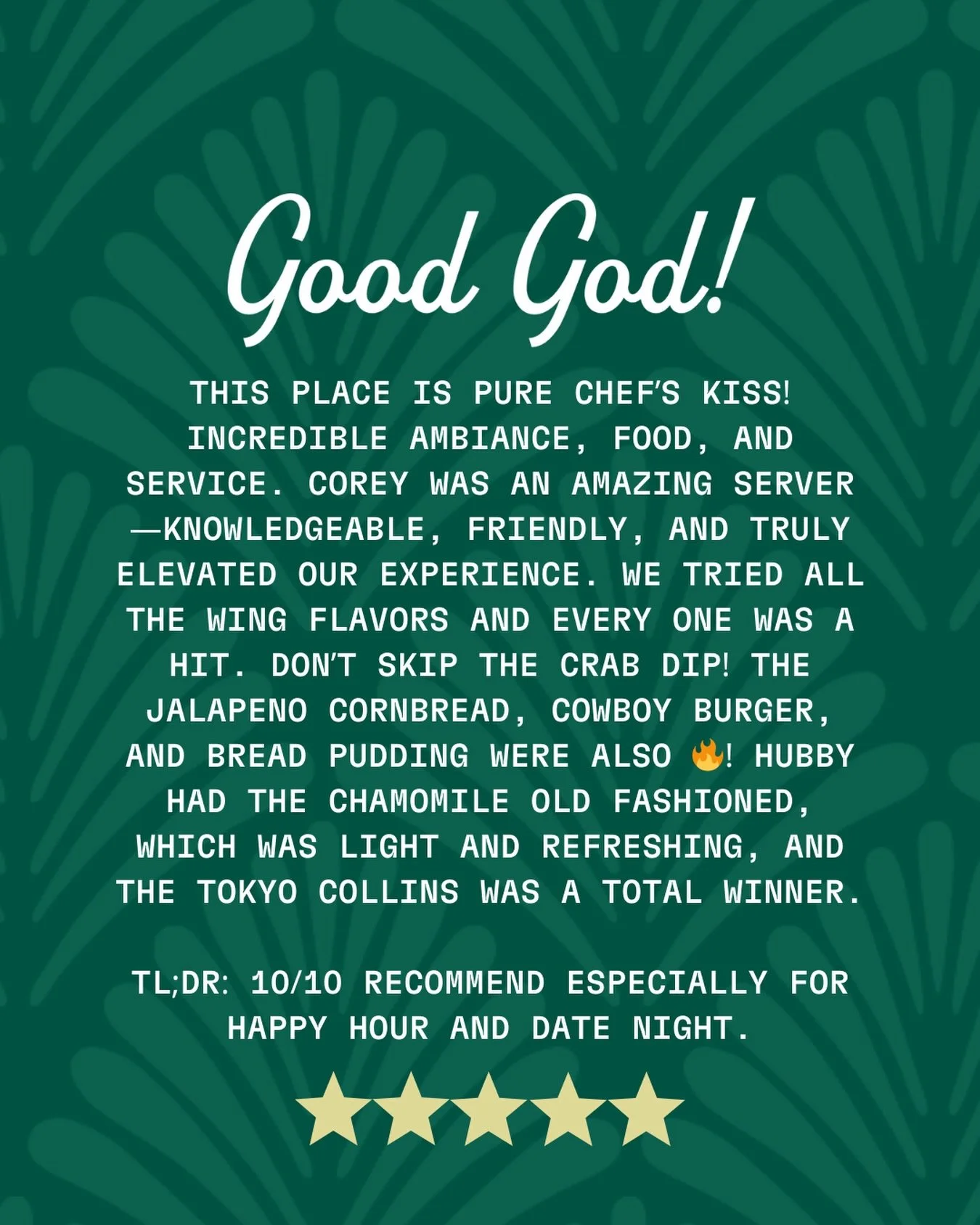 TL;DR: 10/10 🥰☺️🙏