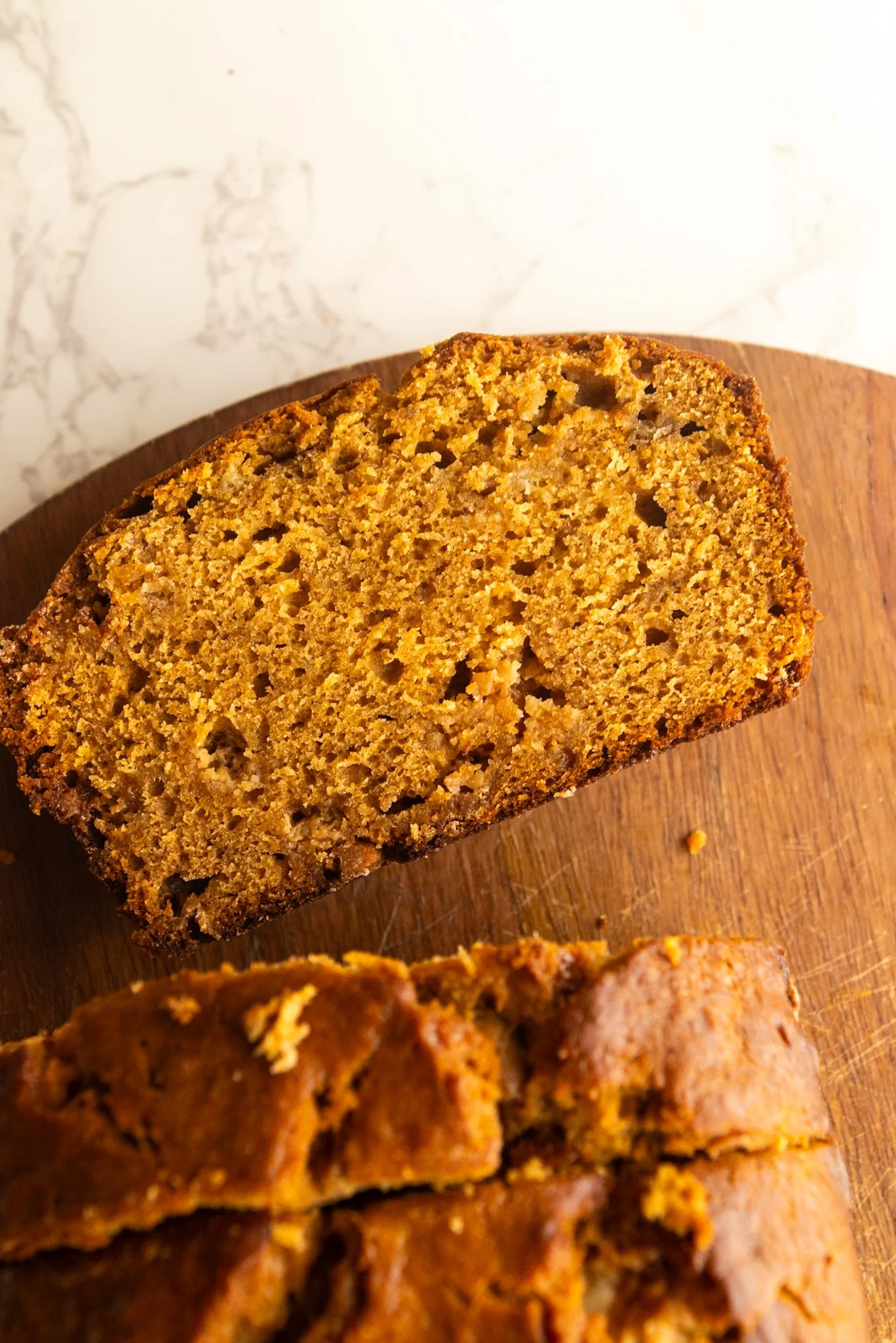 Caramel Macchiato Banana Bread 