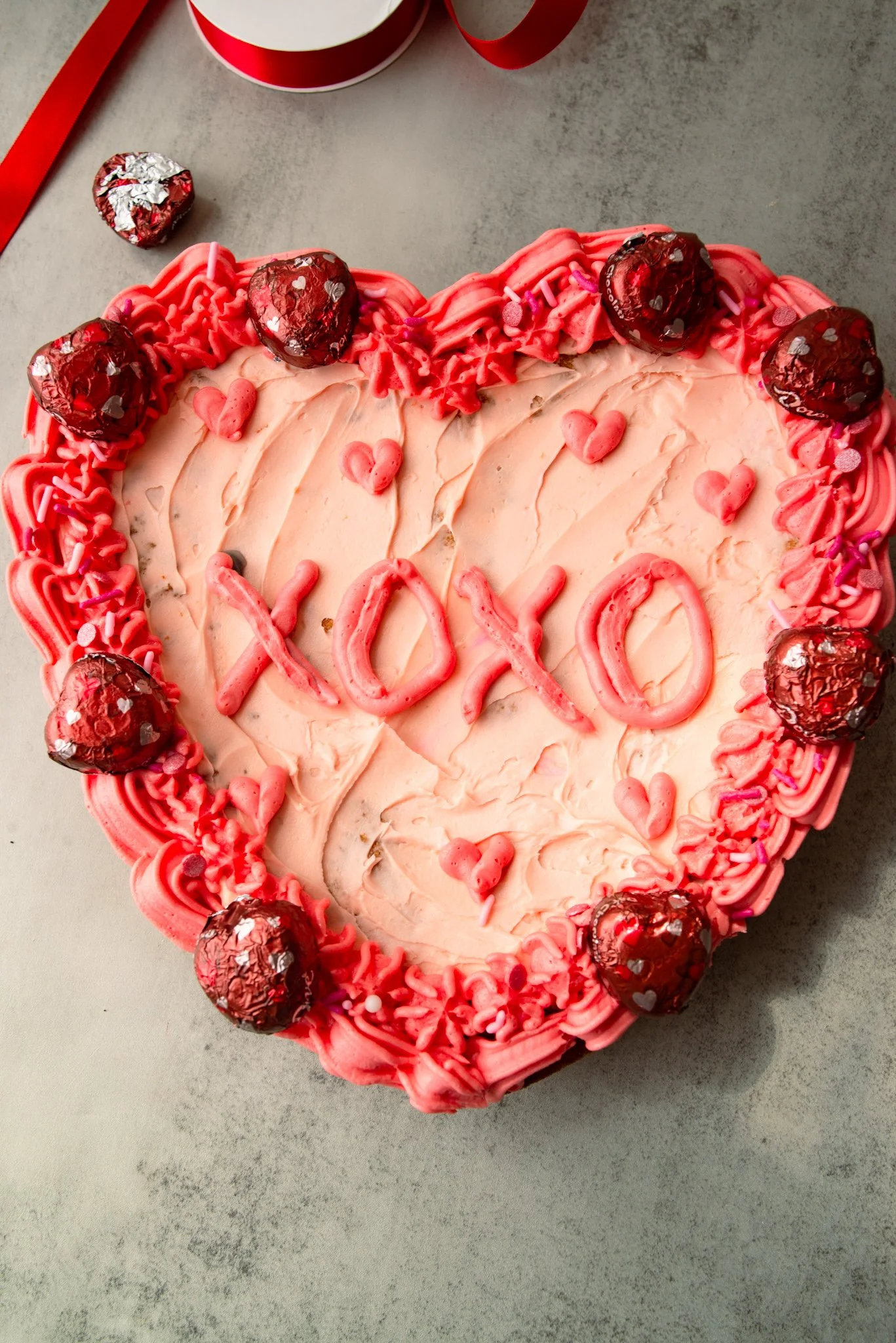 Free Delivery Valentines Cookies Cake Pre-Orders