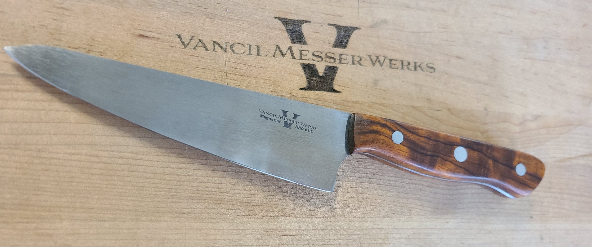 6" Magnacut Honesuki with desert Ironwood scales