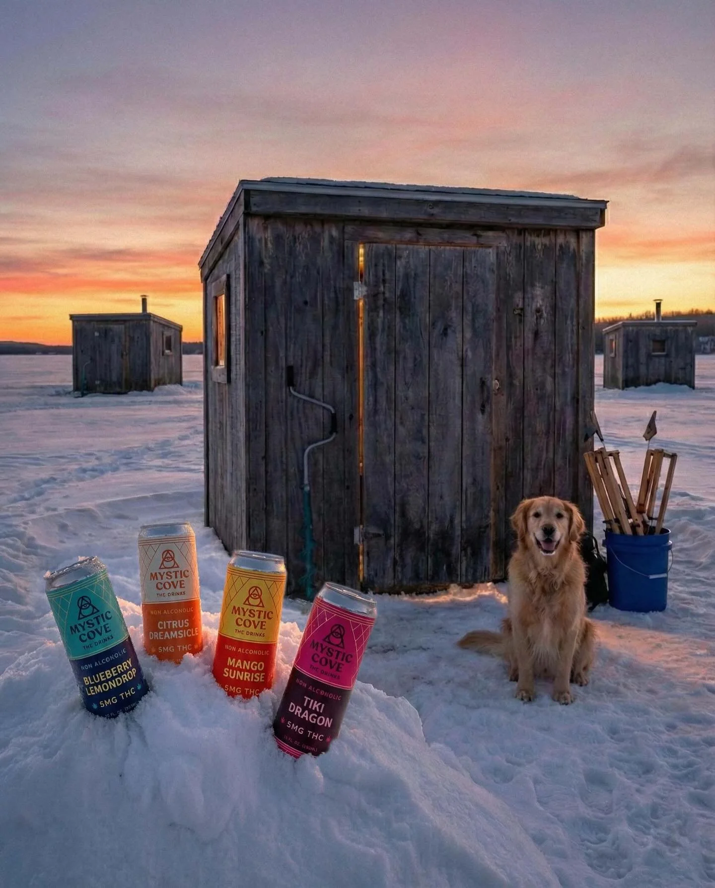 Time to unplug and decompress this weekend. That seems about right. Fishing supplies available at @sebagobrewing #selfcare #winterinmaine