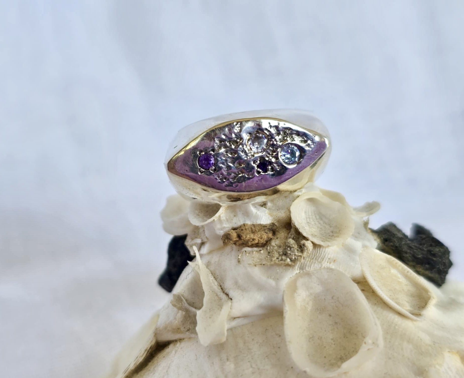 Erosion Signet Ring (UK Size Q)