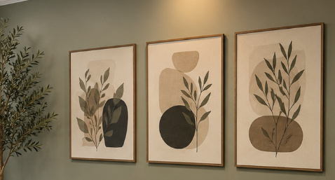 Set of 3 Rectangle Art