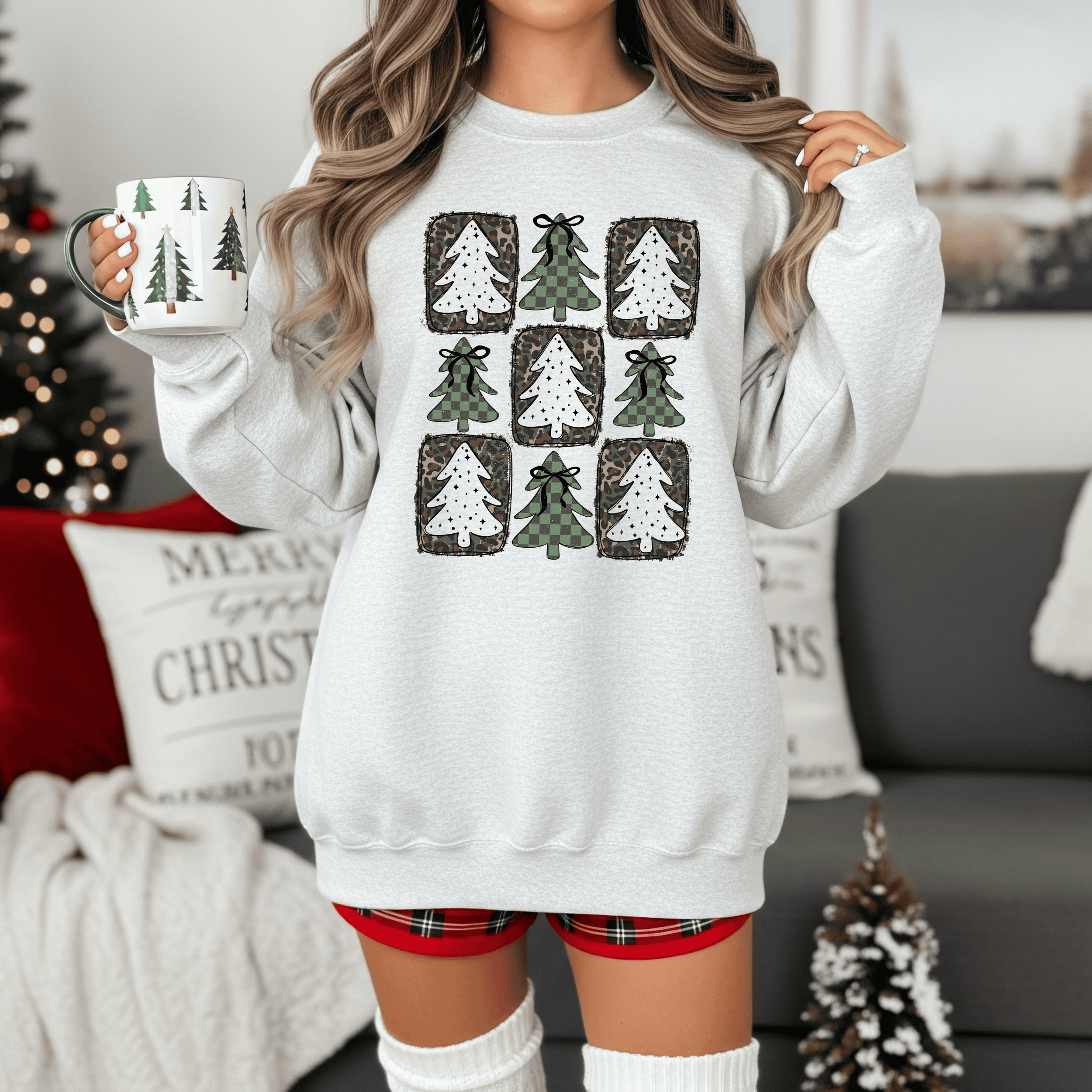 Pattern Christmas Tree Crewneck.png