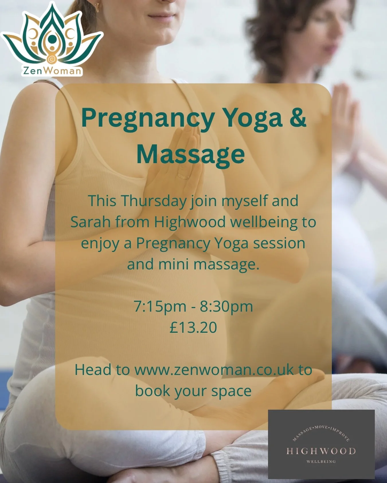✨ Pregnancy Yoga &amp; Massage This Thursday ✨

Join us this Thursday evening at 7:15pm in Cheddar @thezenspacecheddar for a relaxing and nurturing Pregnancy Yoga class designed to help you connect with your body, your breath, and your baby. 💛

This