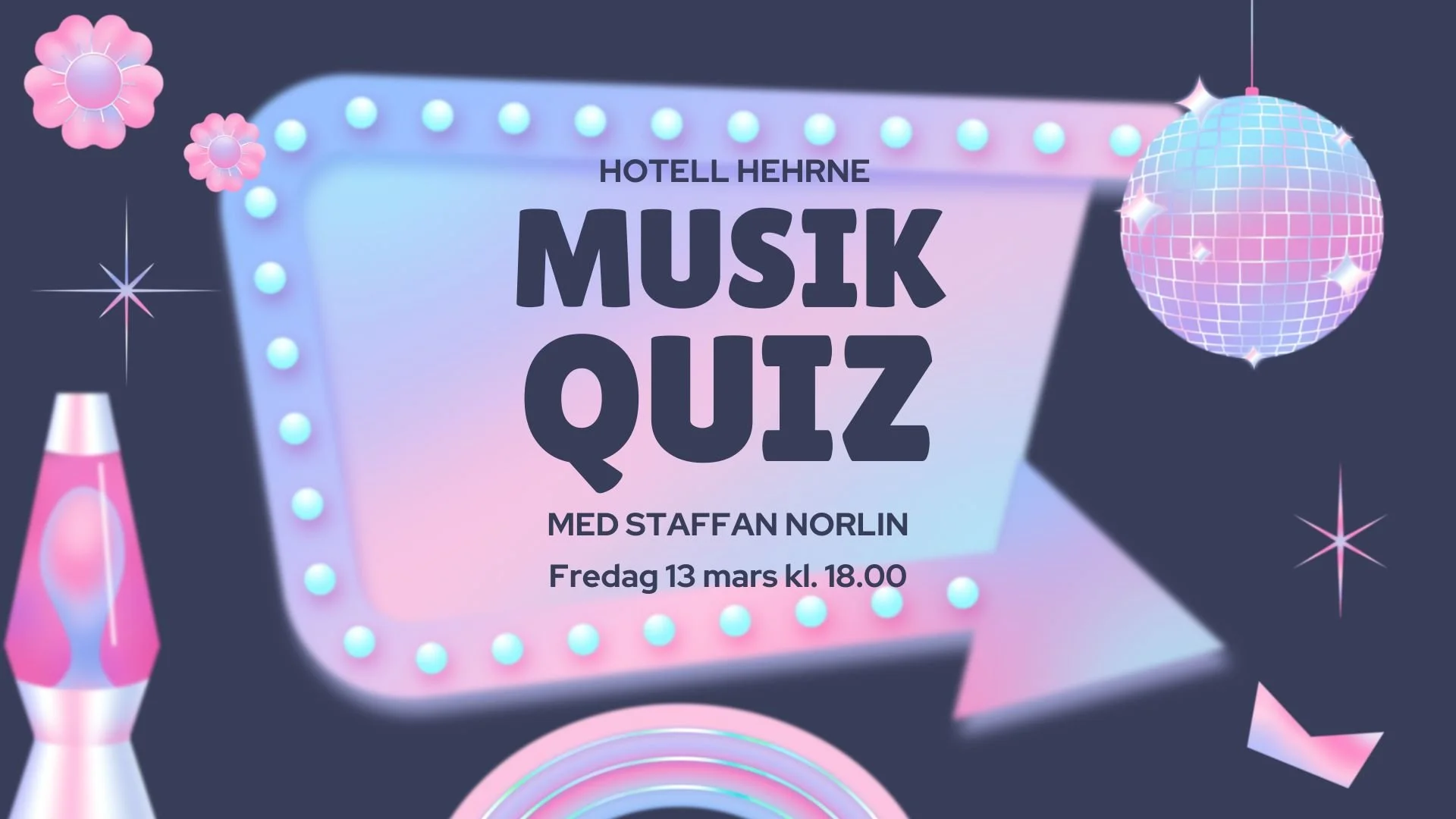 MusikQuiz med Staffan Norlin