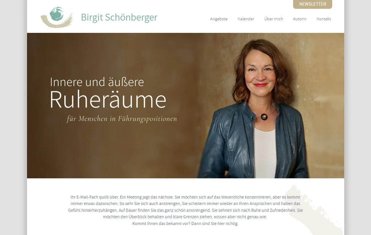 Birgit Schönberger - Coaching