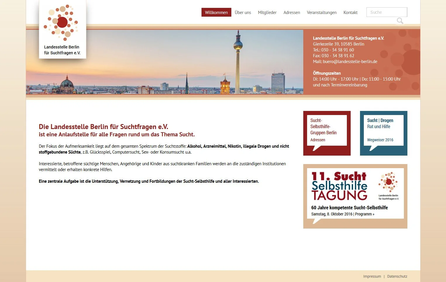 Landesstelle Berlin für Suchtfragen e. V.