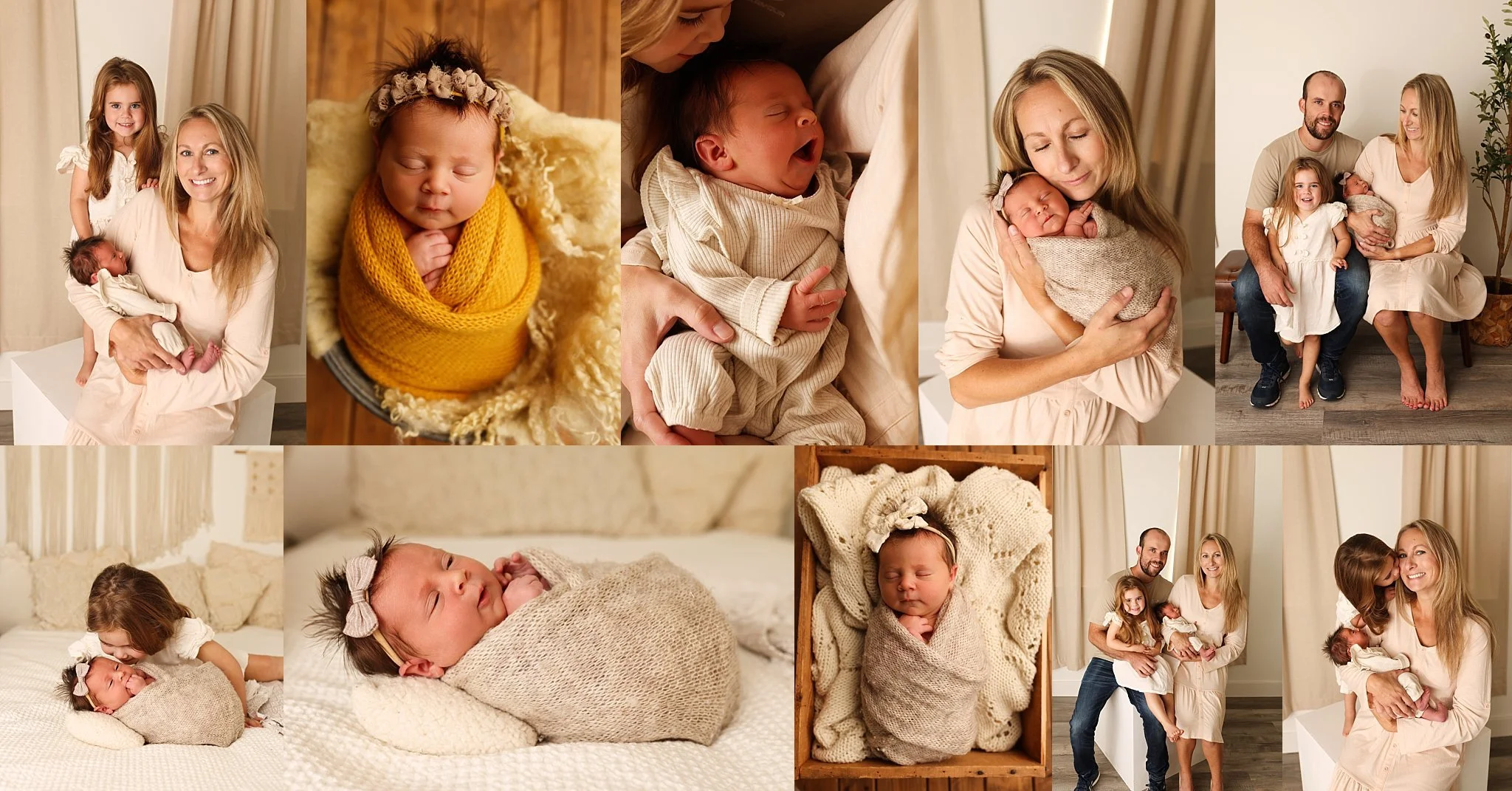 Newborn family photography near me rochester ny