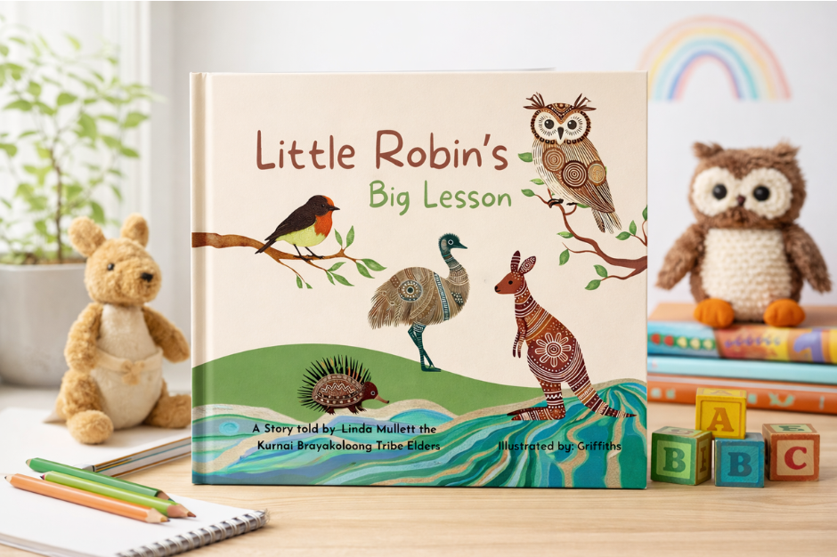 Little Robins Big Lesson - Children's Book